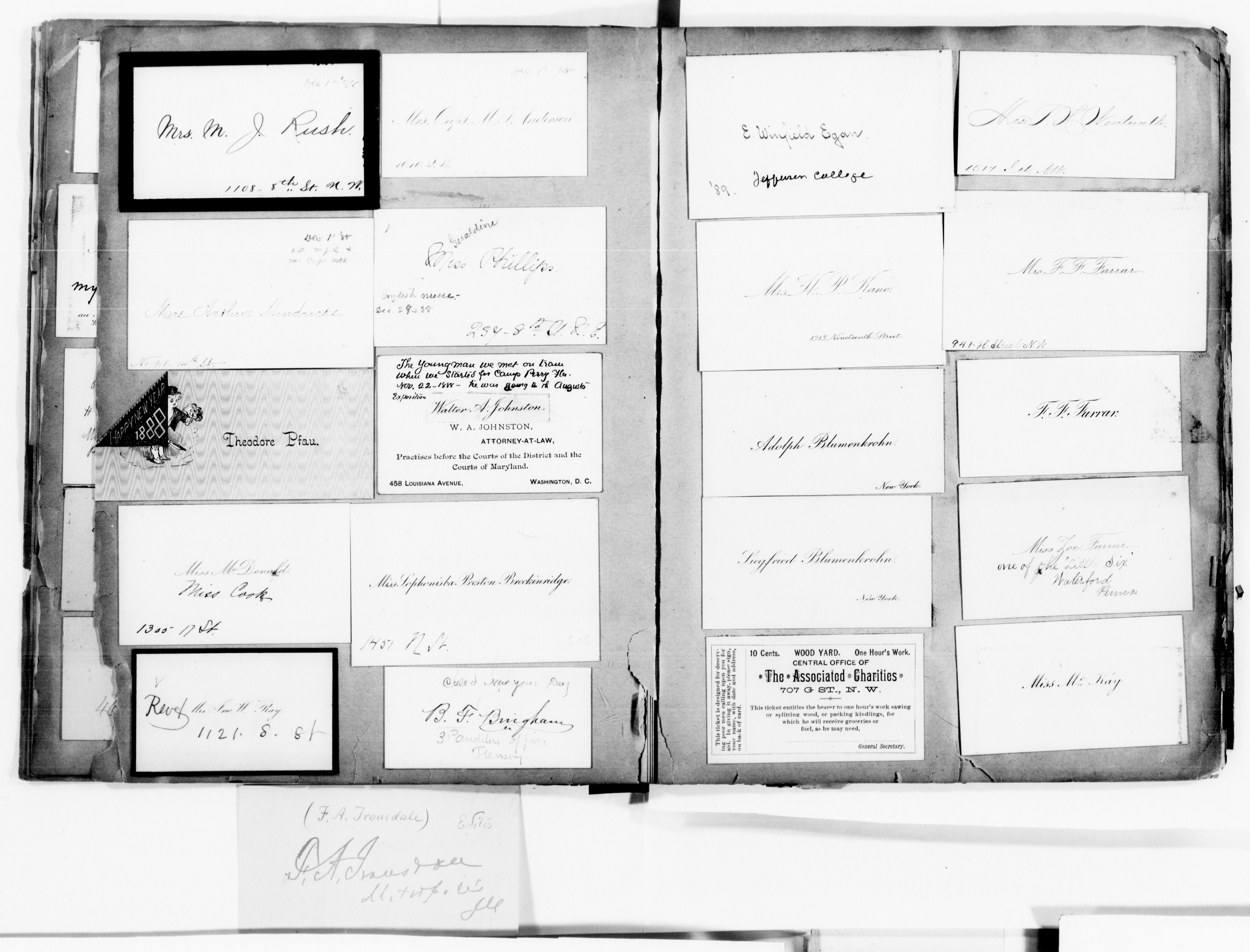 Scanned image of the current content page