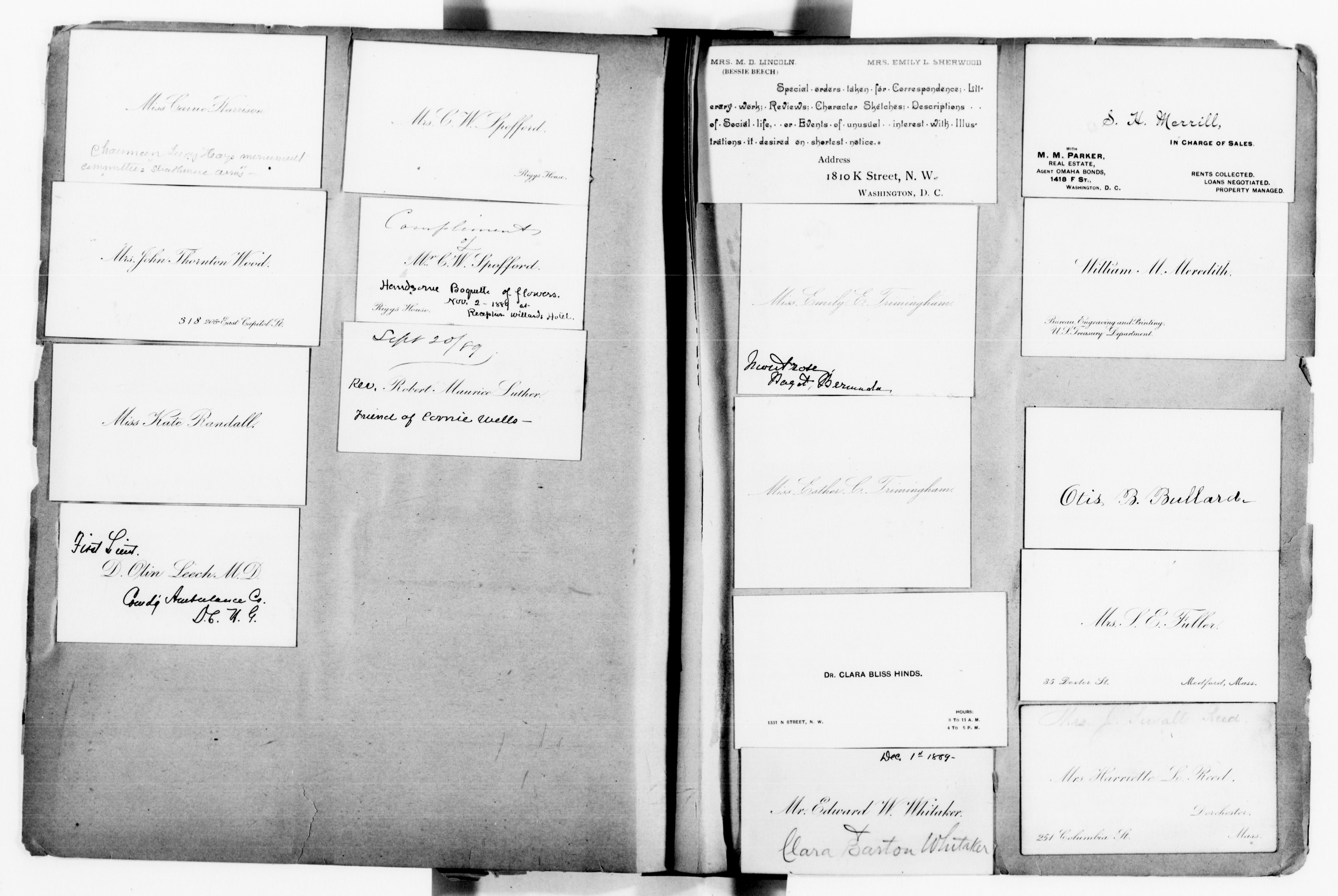 Scanned image of the current content page