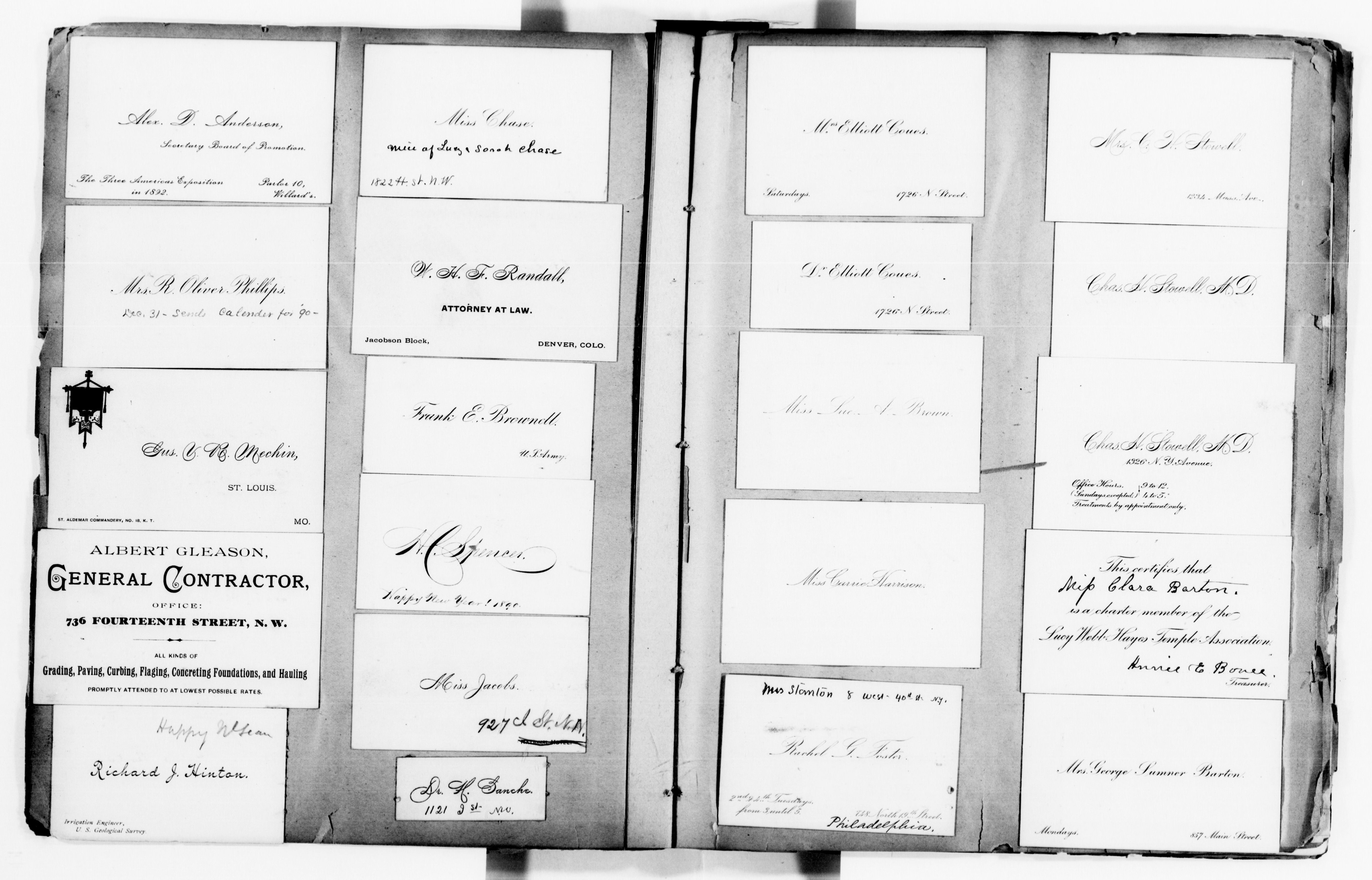 Scanned image of the current content page