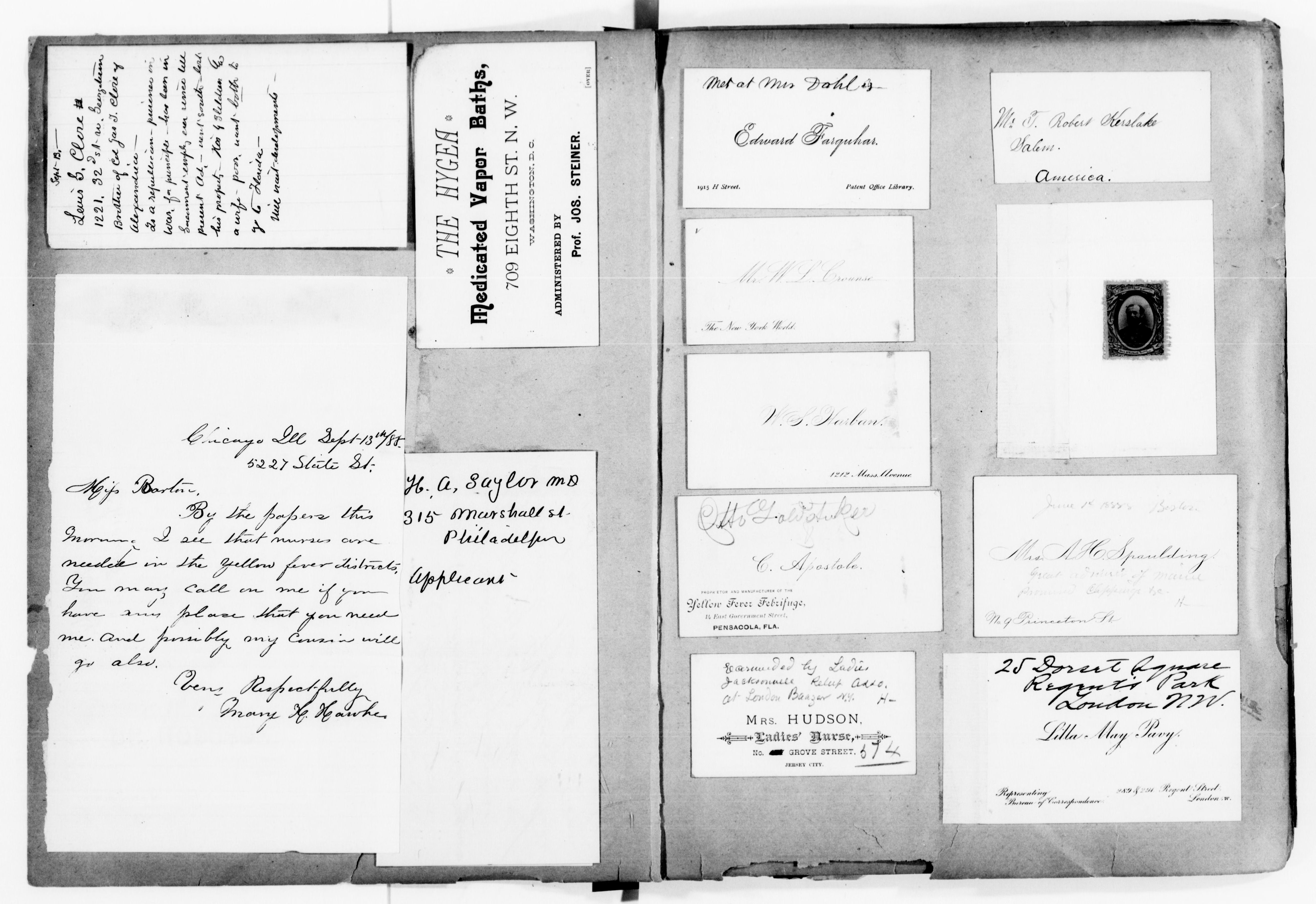 Scanned image of the current content page