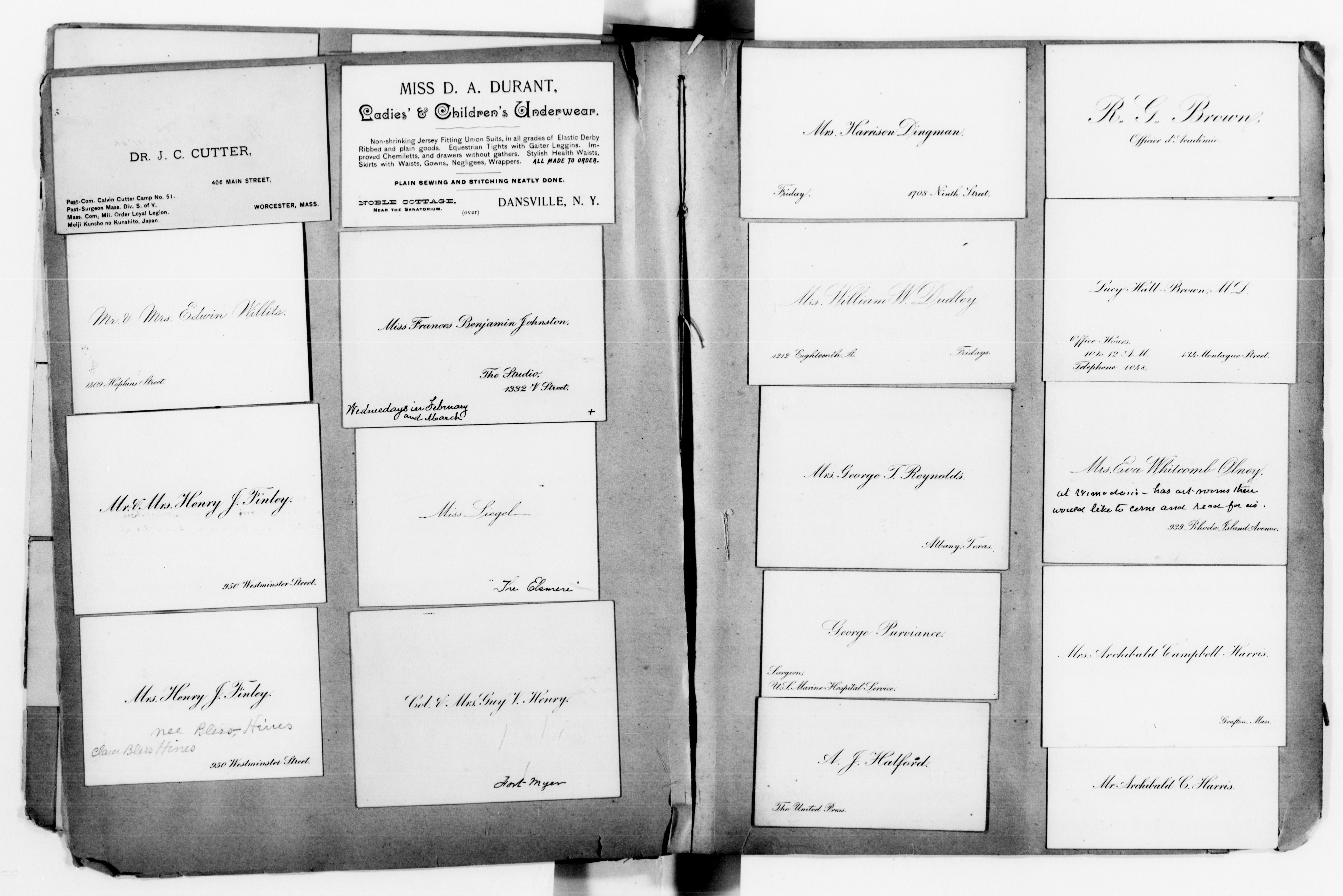 Scanned image of the current content page