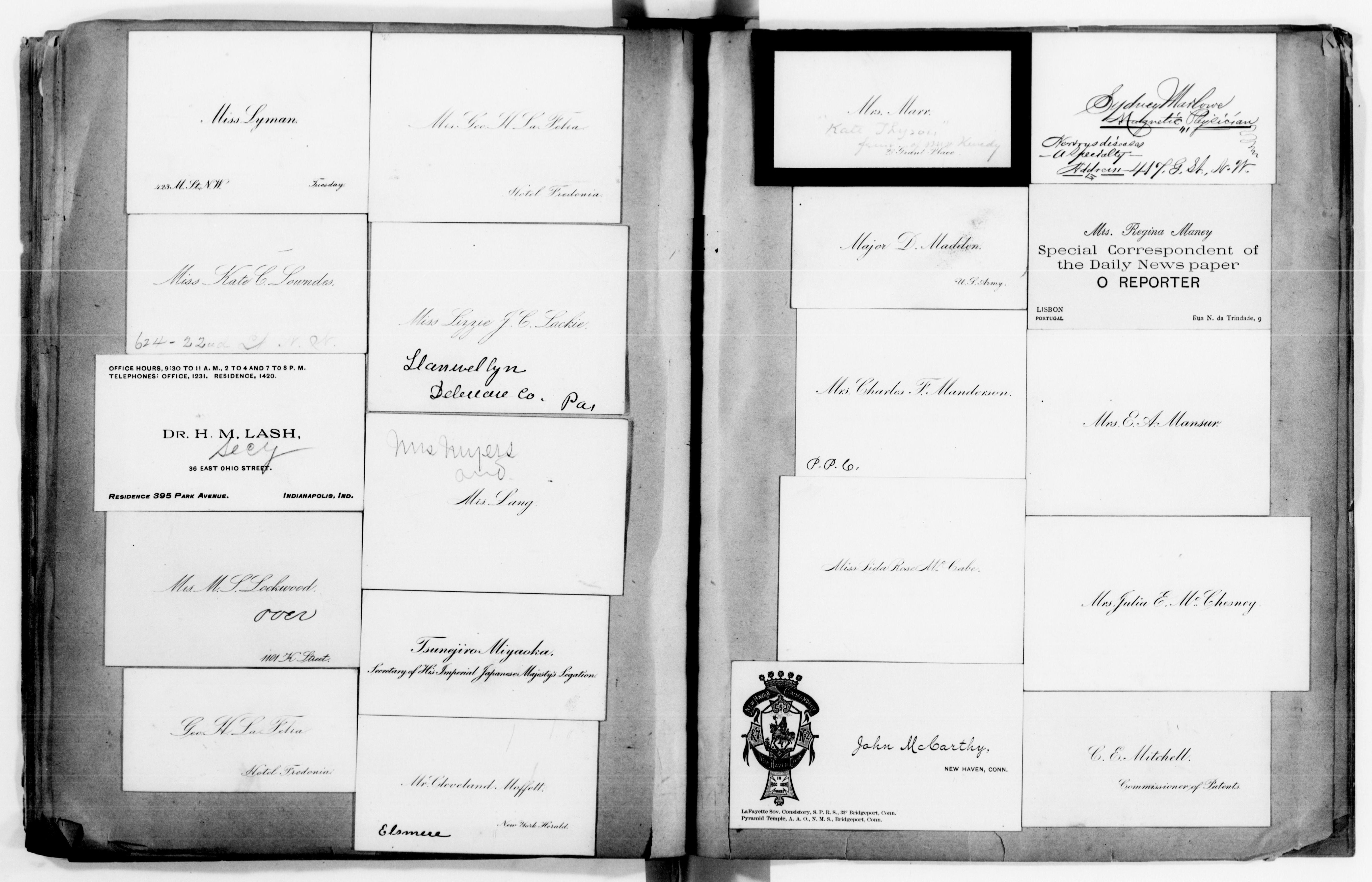 Scanned image of the current content page