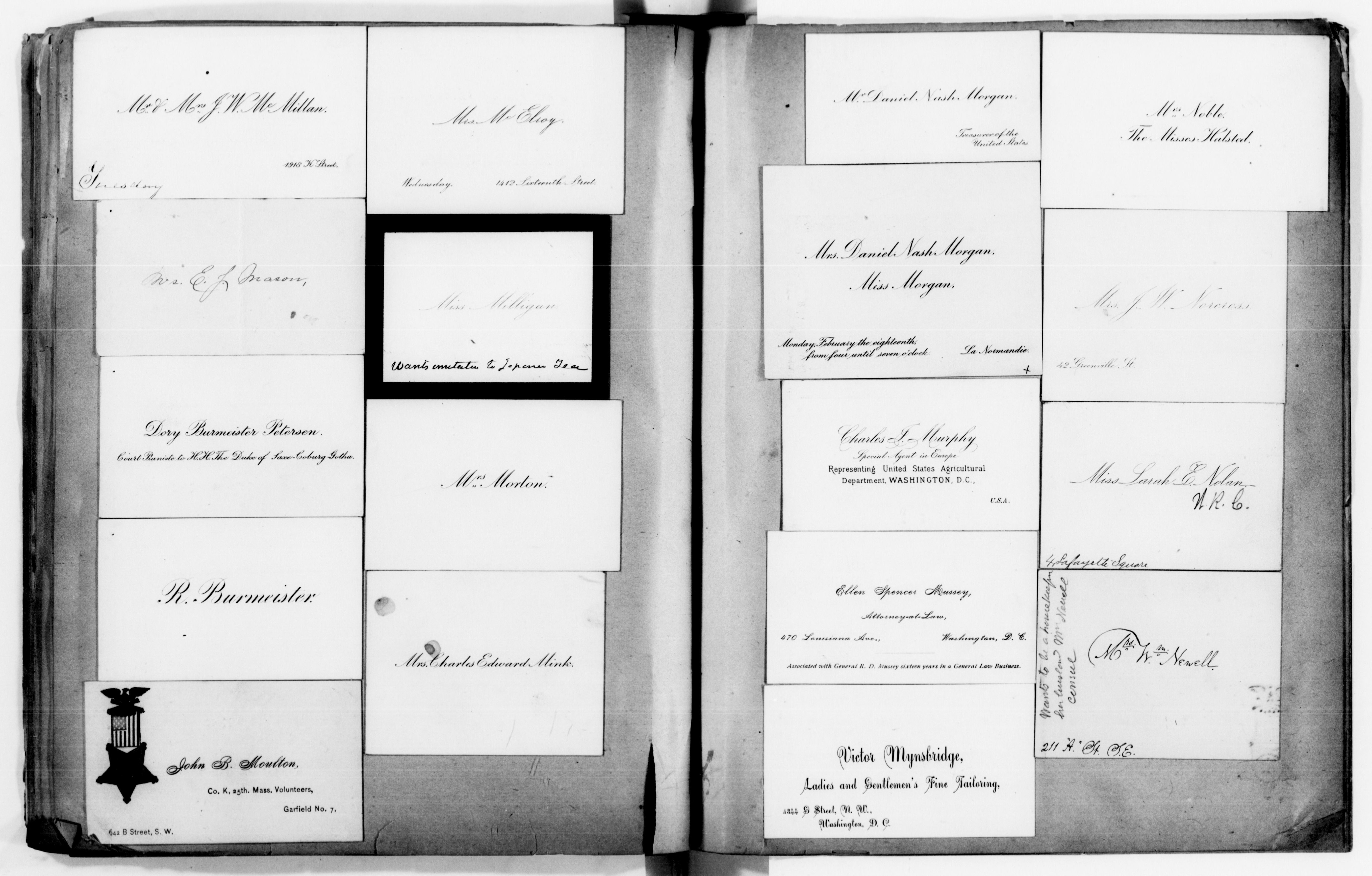 Scanned image of the current content page