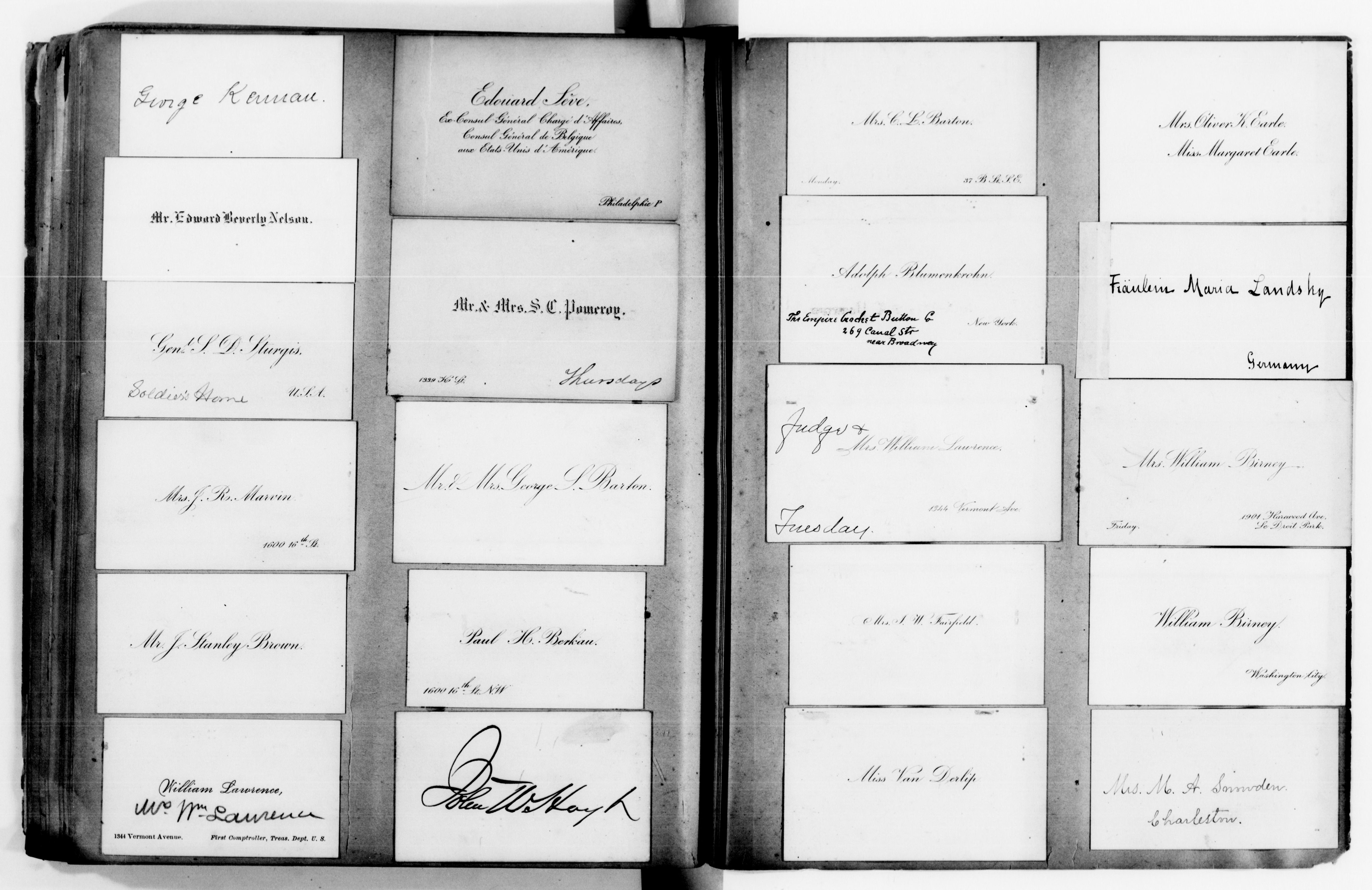 Scanned image of the current content page