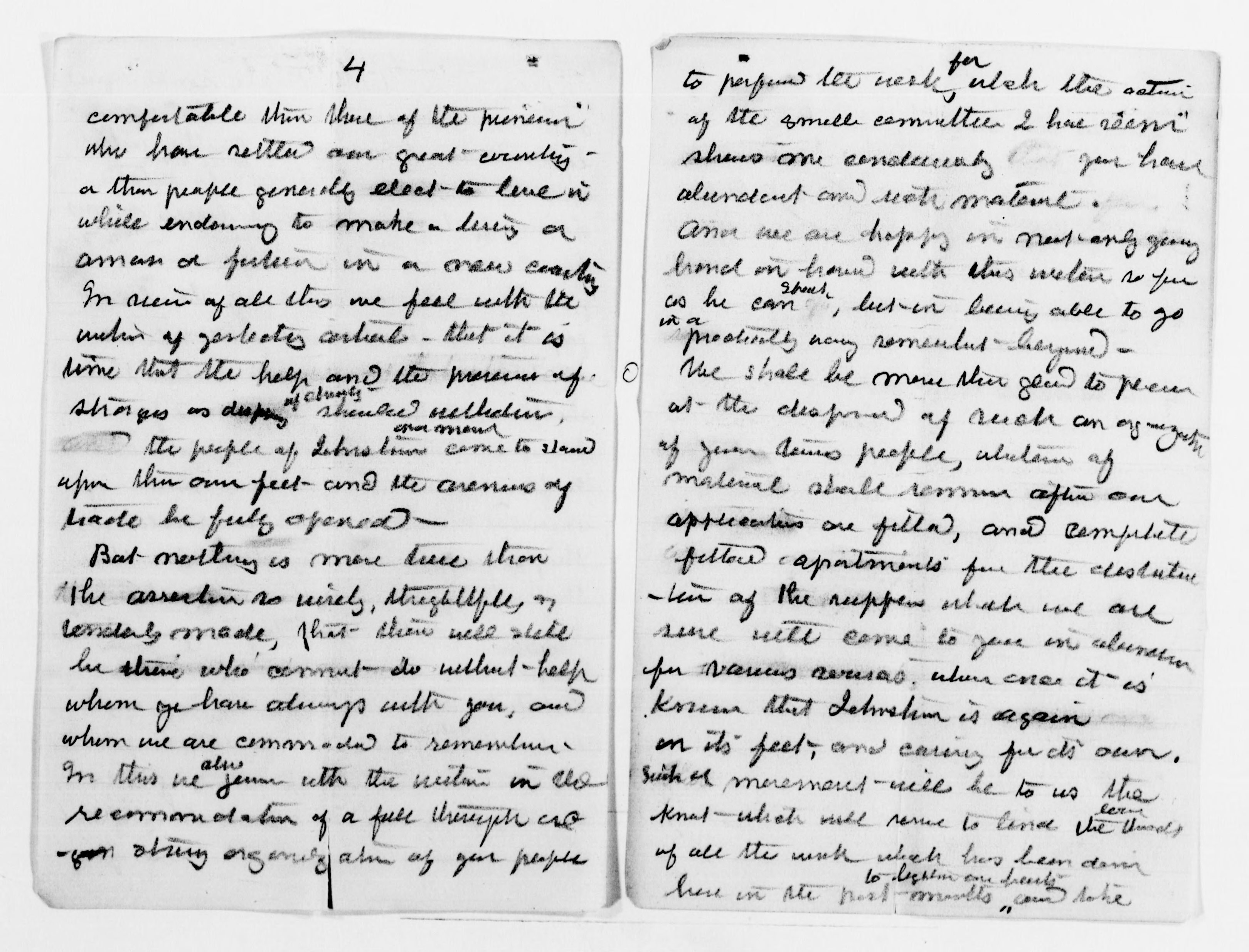 Scanned image of the current content page