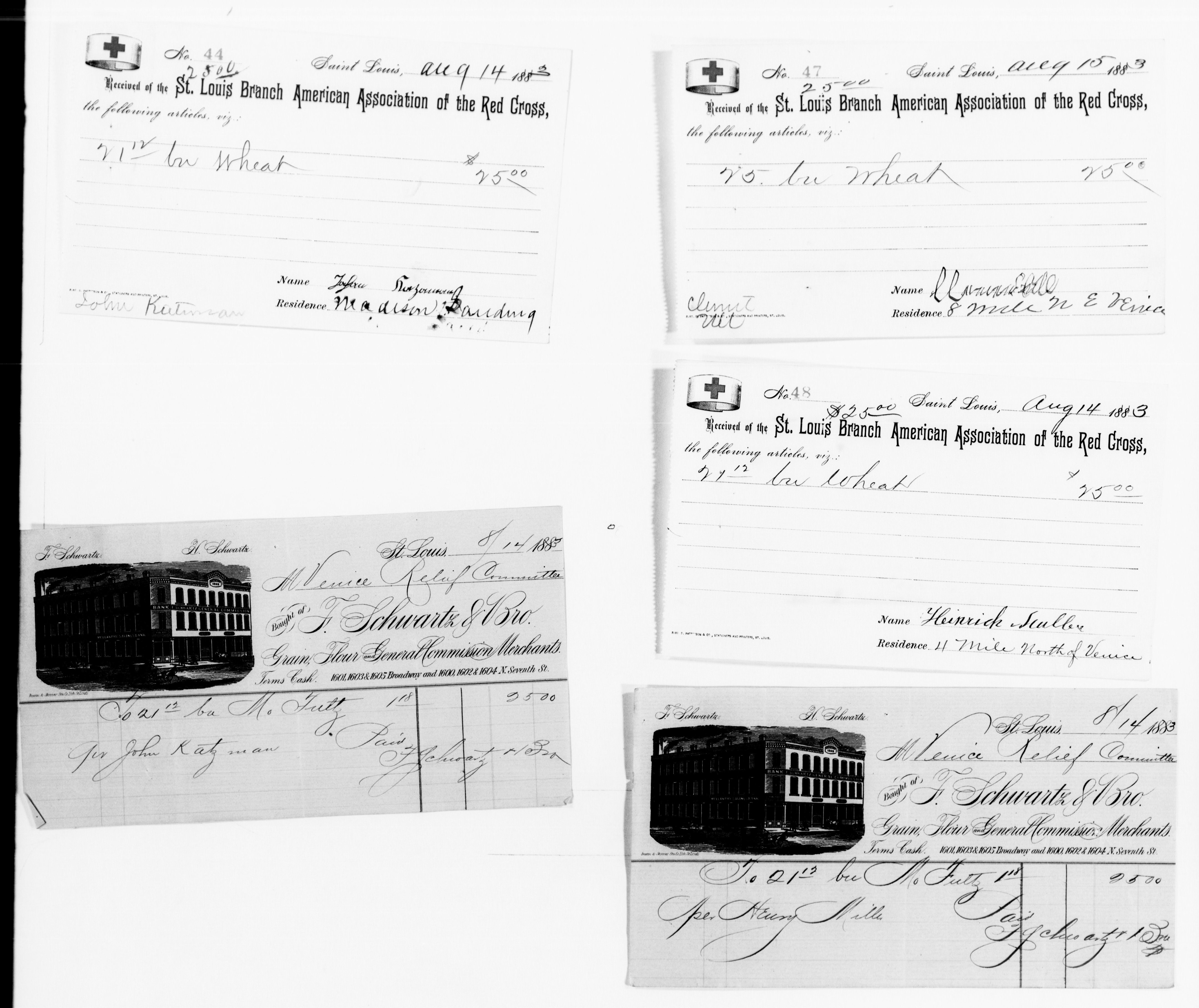 Scanned image of the current content page