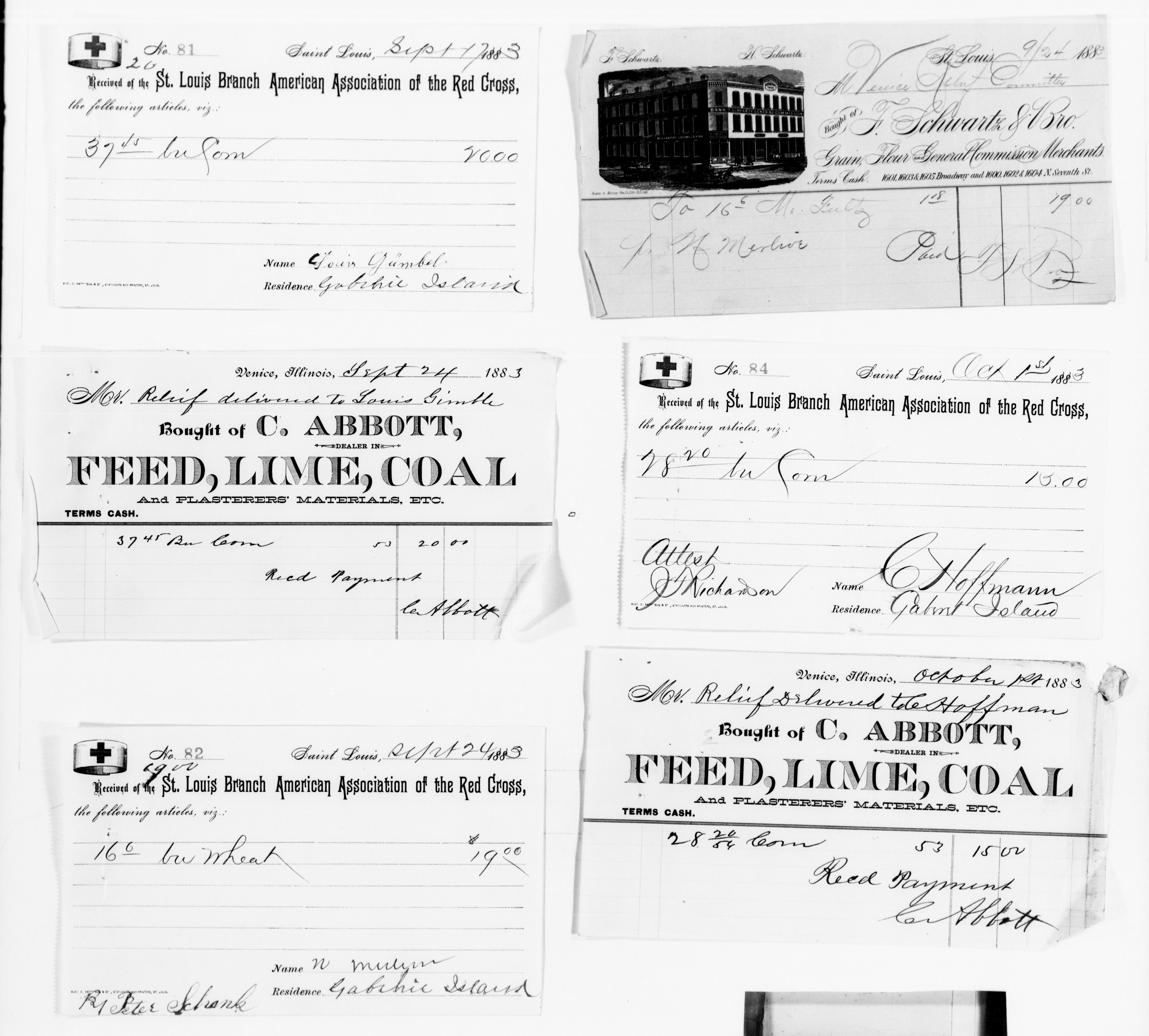 Scanned image of the current content page