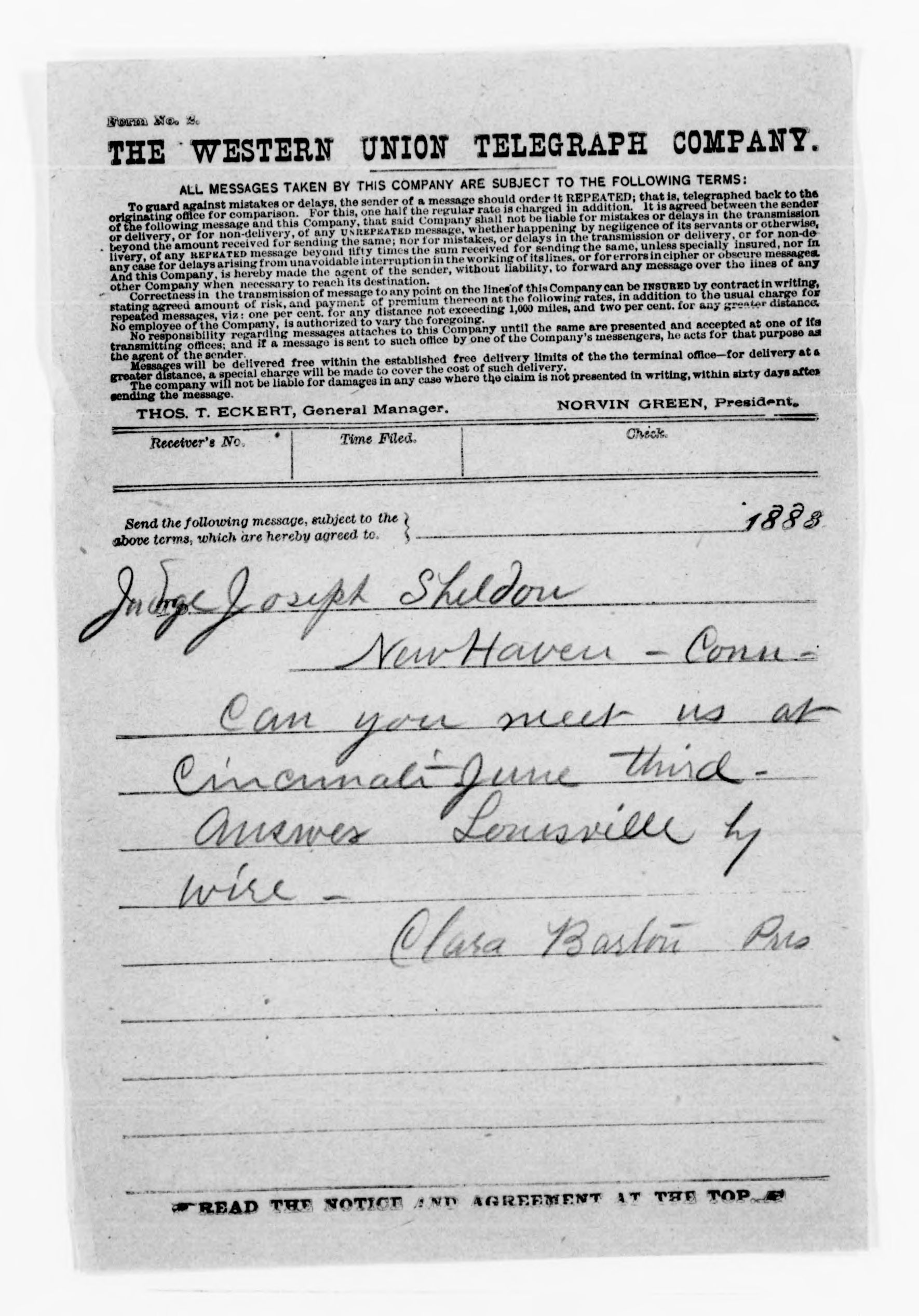 Scanned image of the current content page