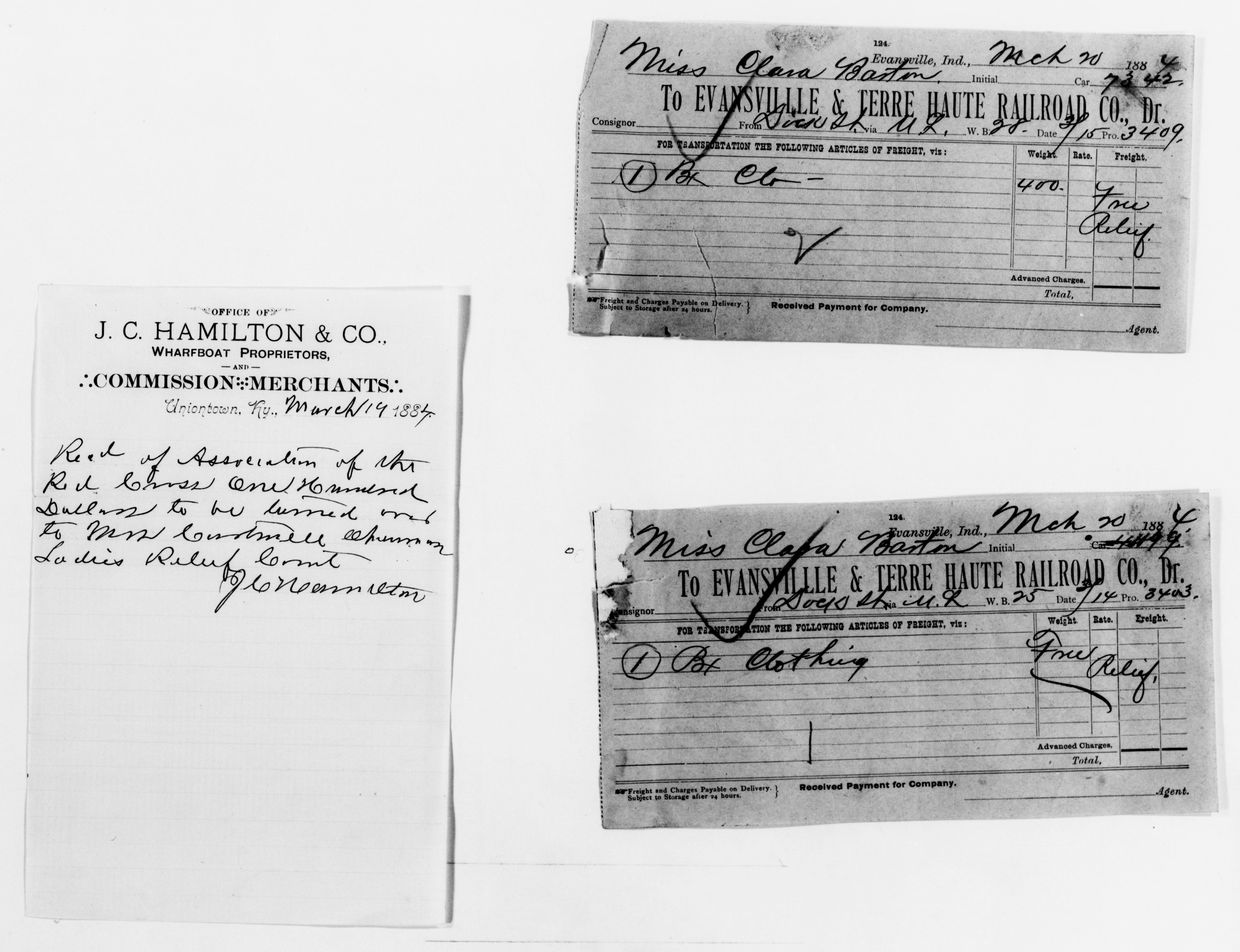 Scanned image of the current content page