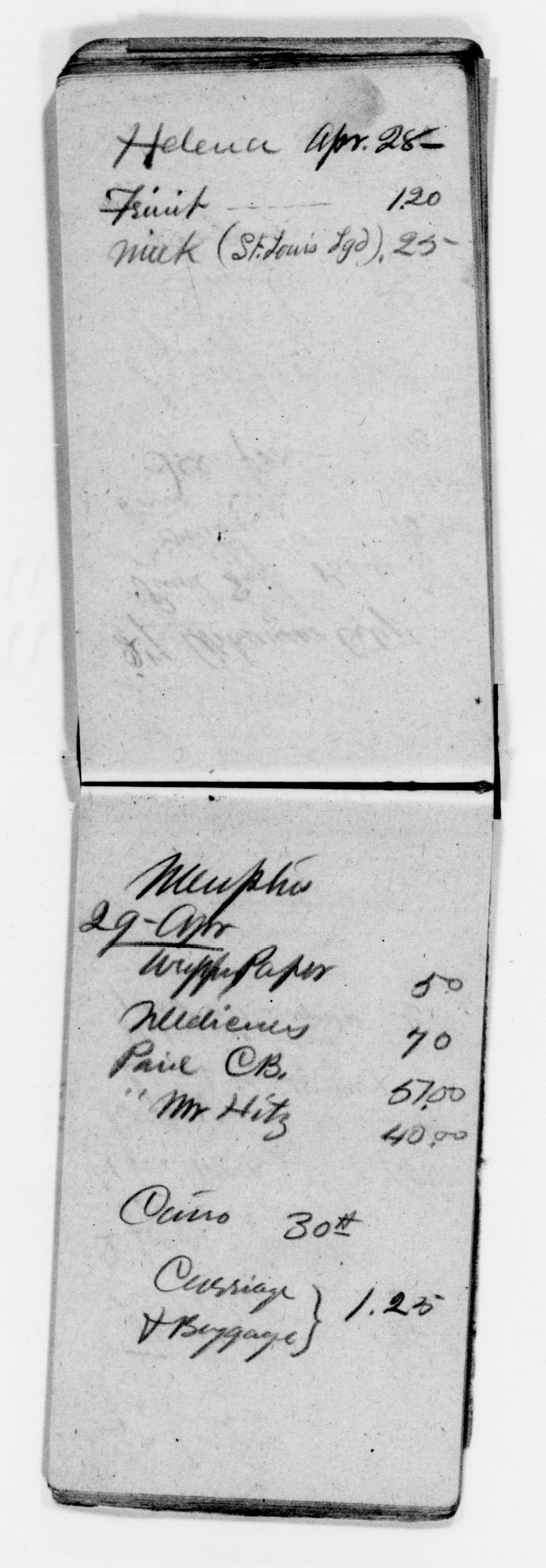 Scanned image of the current content page