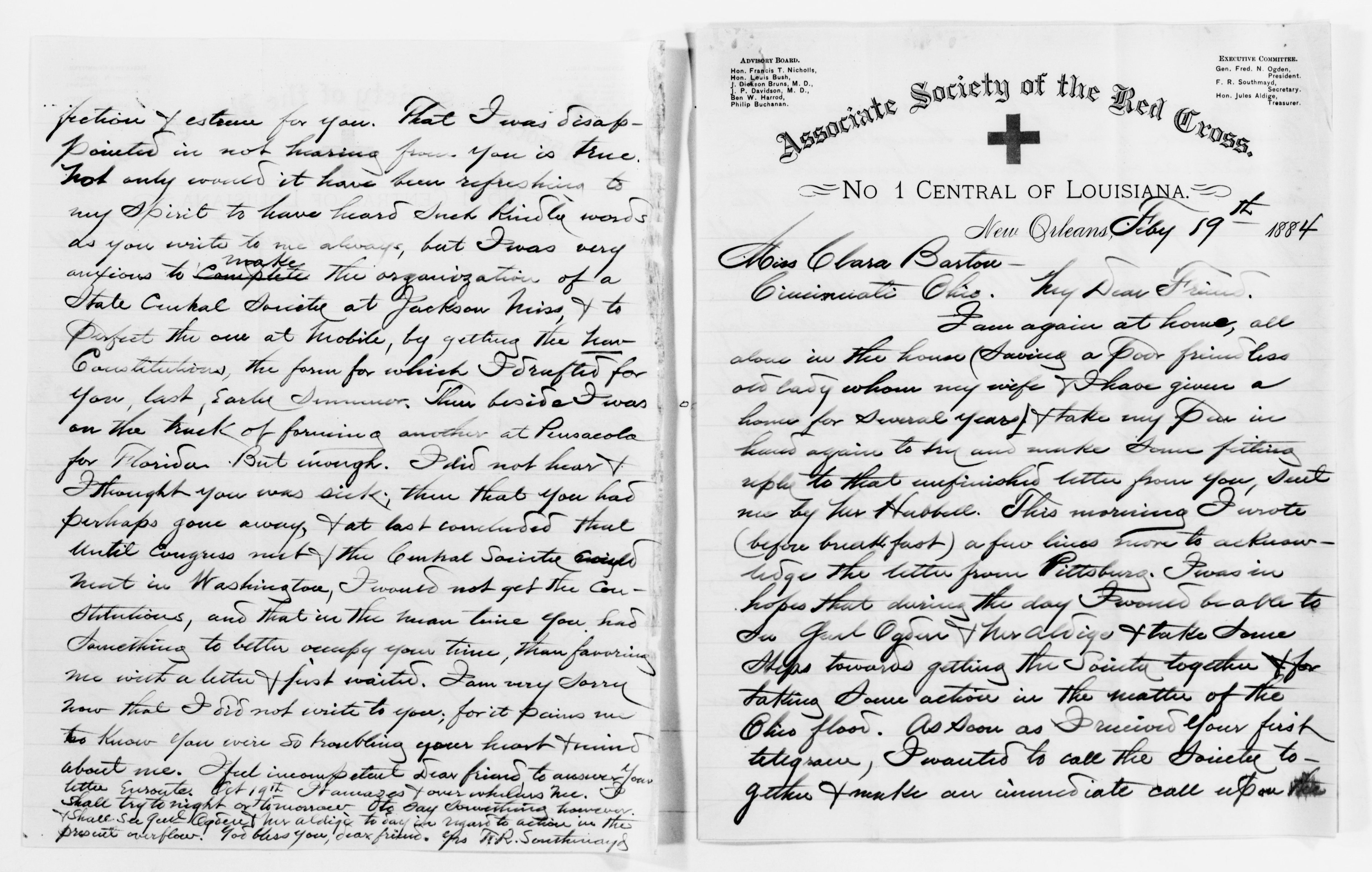 Scanned image of the current content page