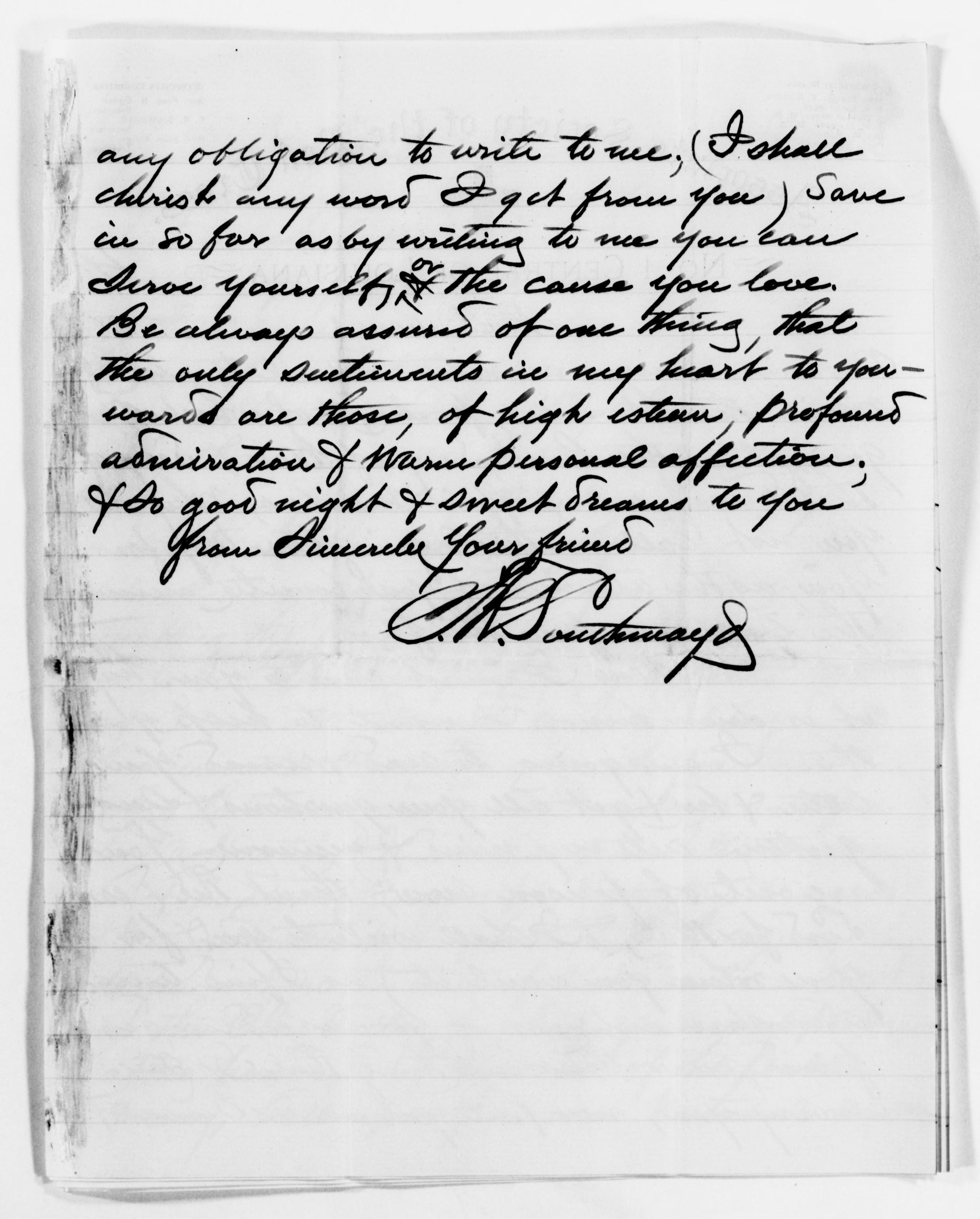 Scanned image of the current content page