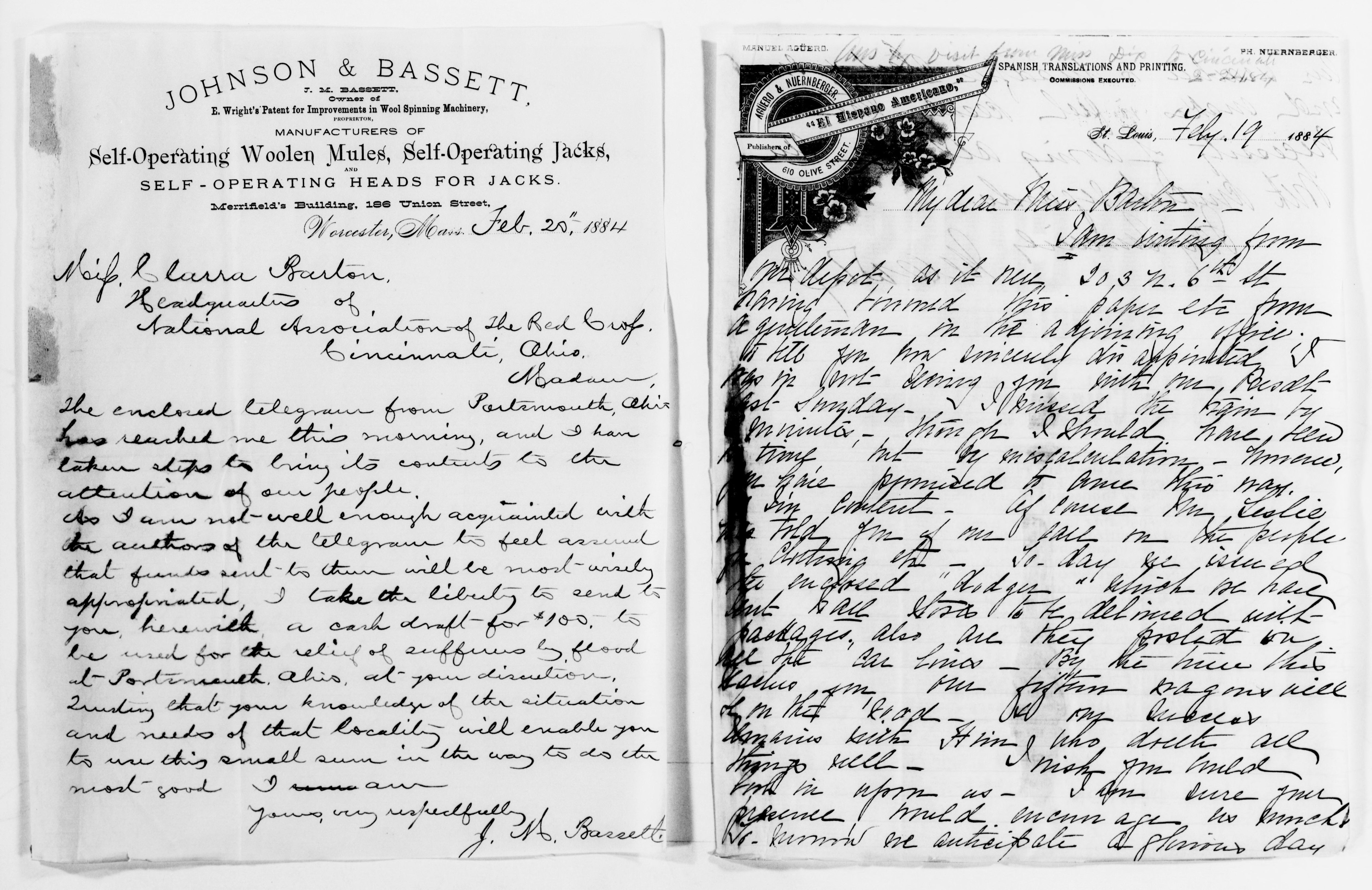 Scanned image of the current content page