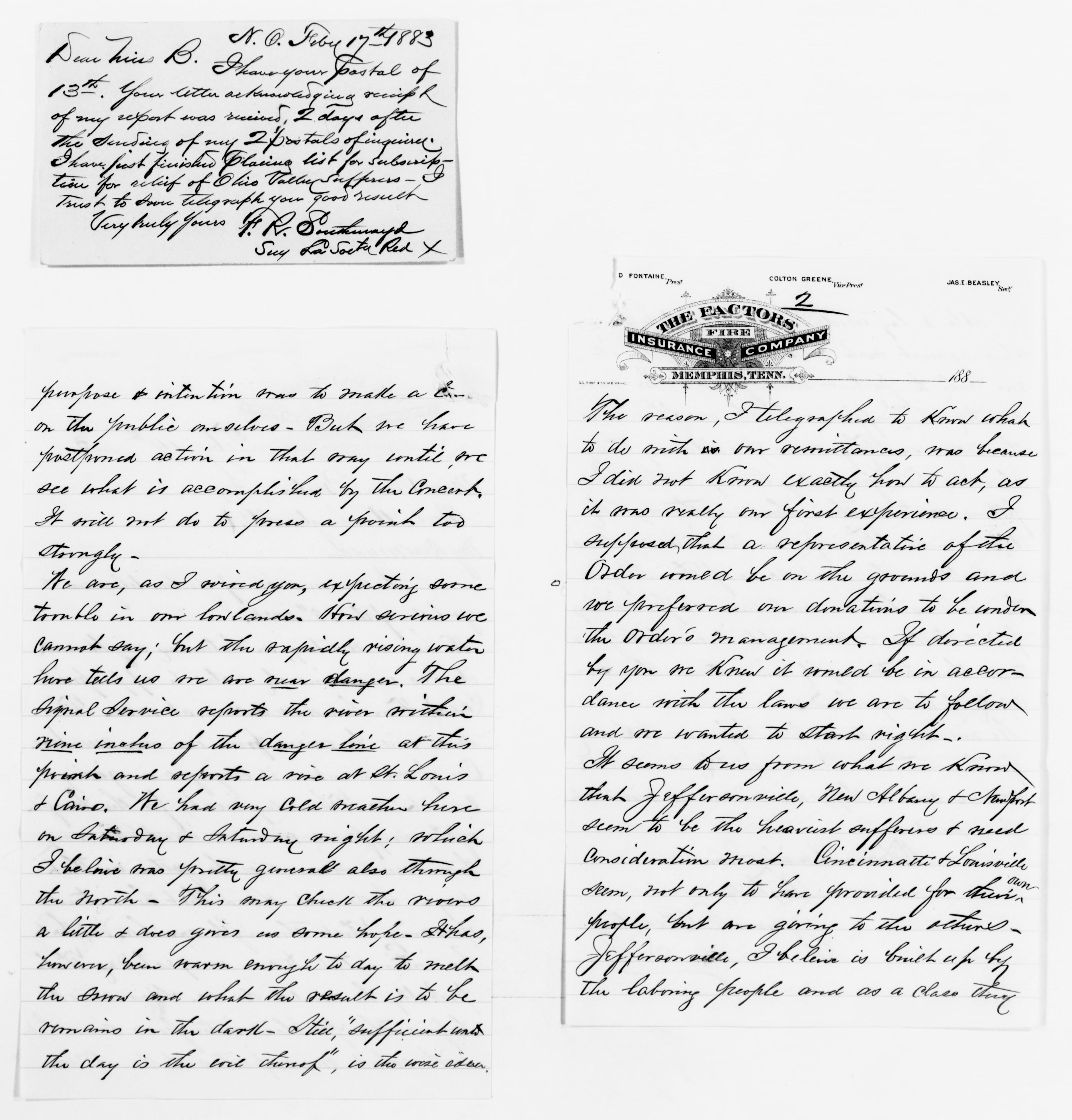 Scanned image of the current content page