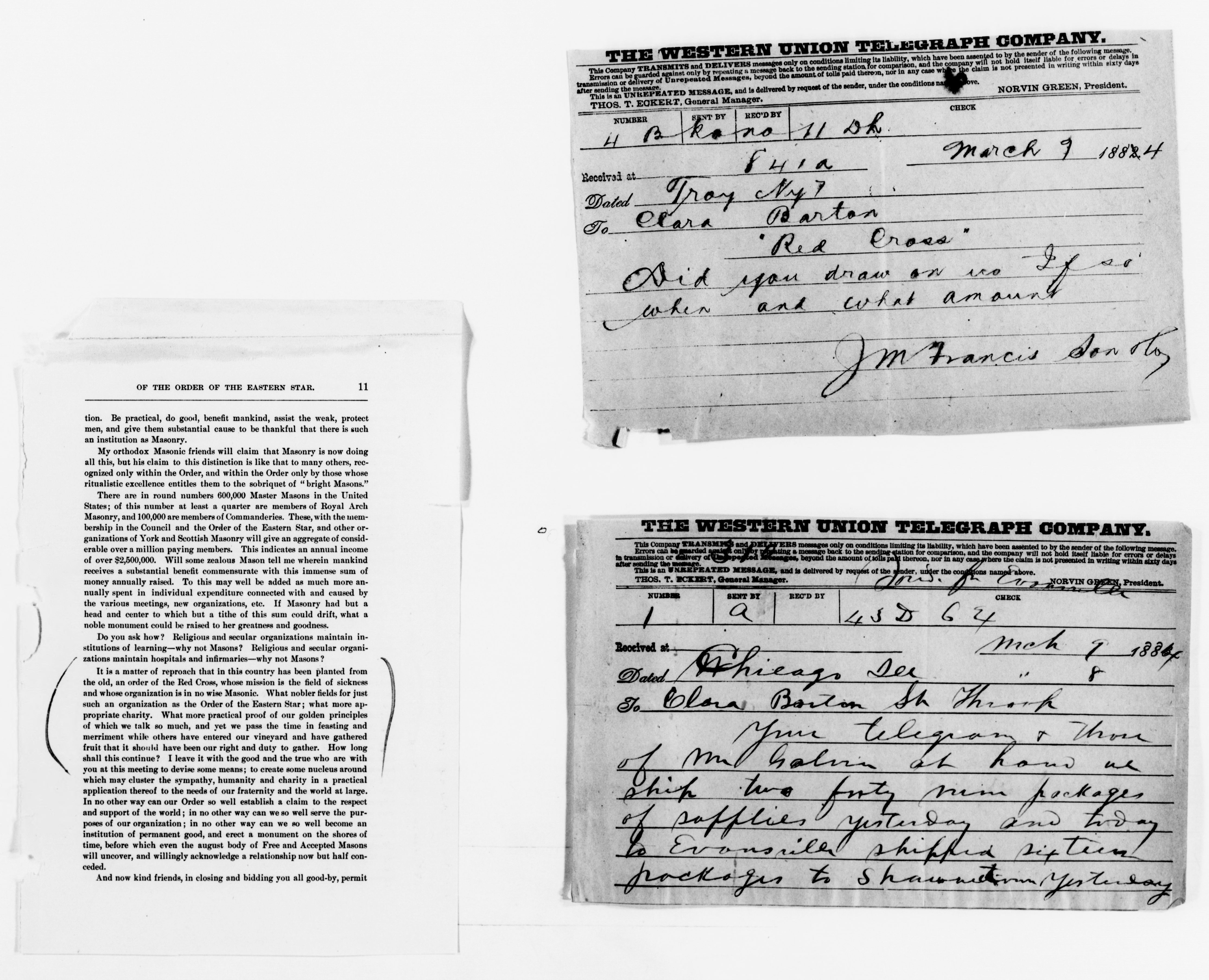 Scanned image of the current content page