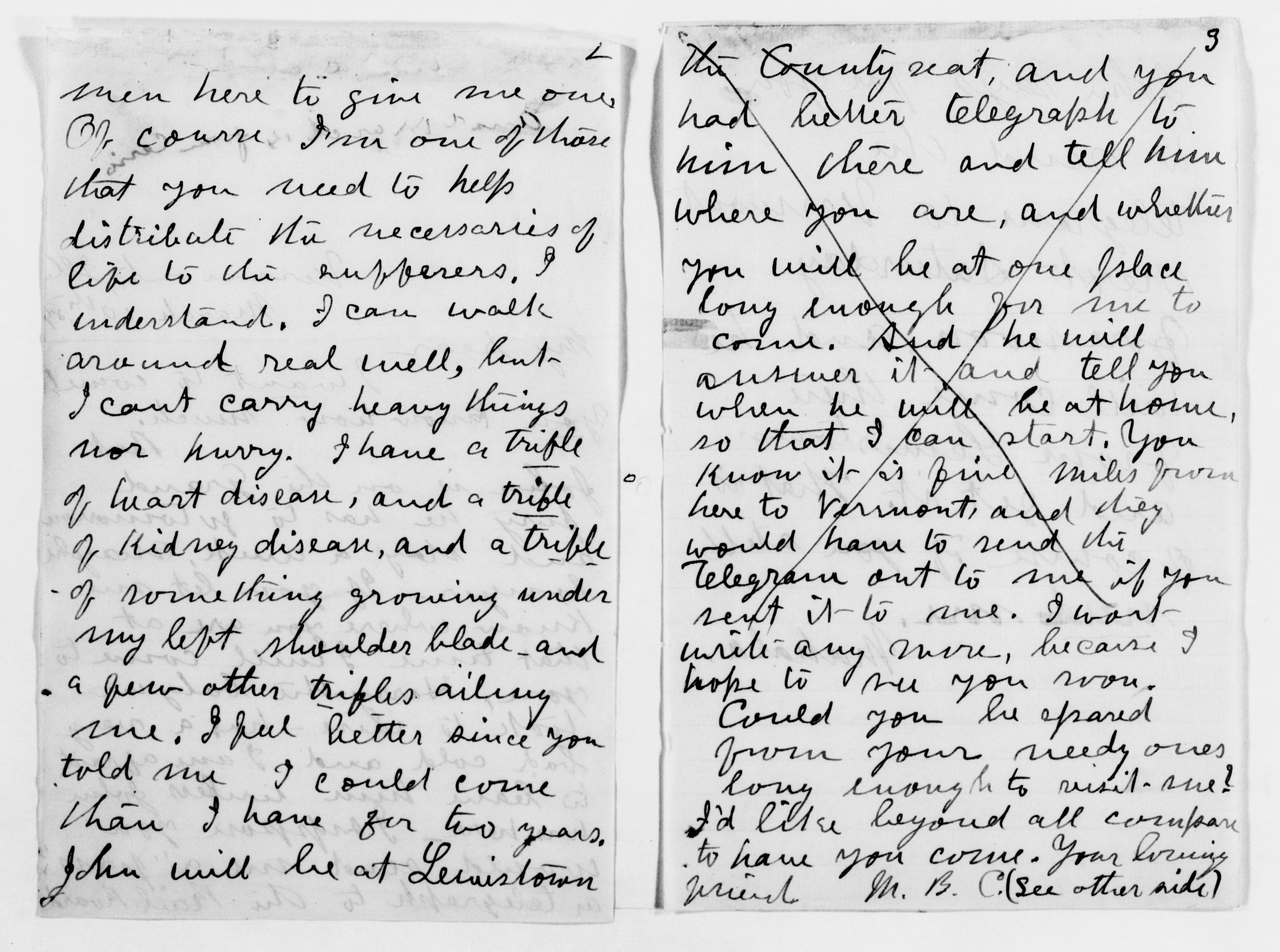 Scanned image of the current content page