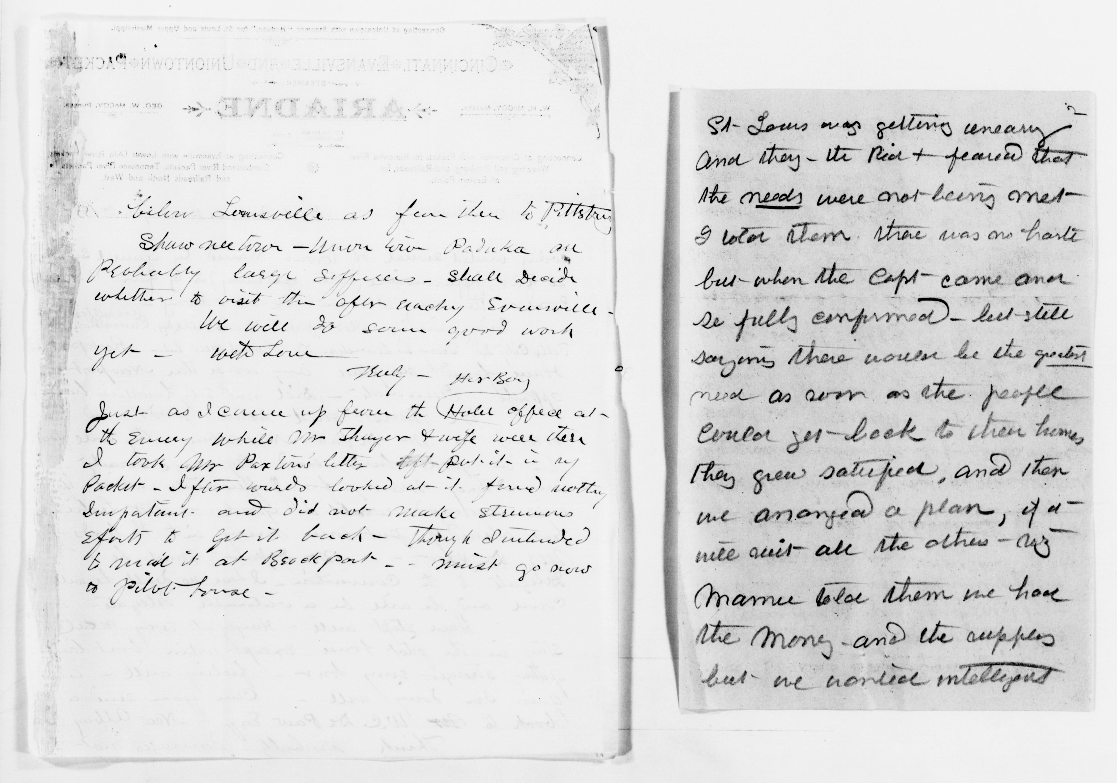 Scanned image of the current content page