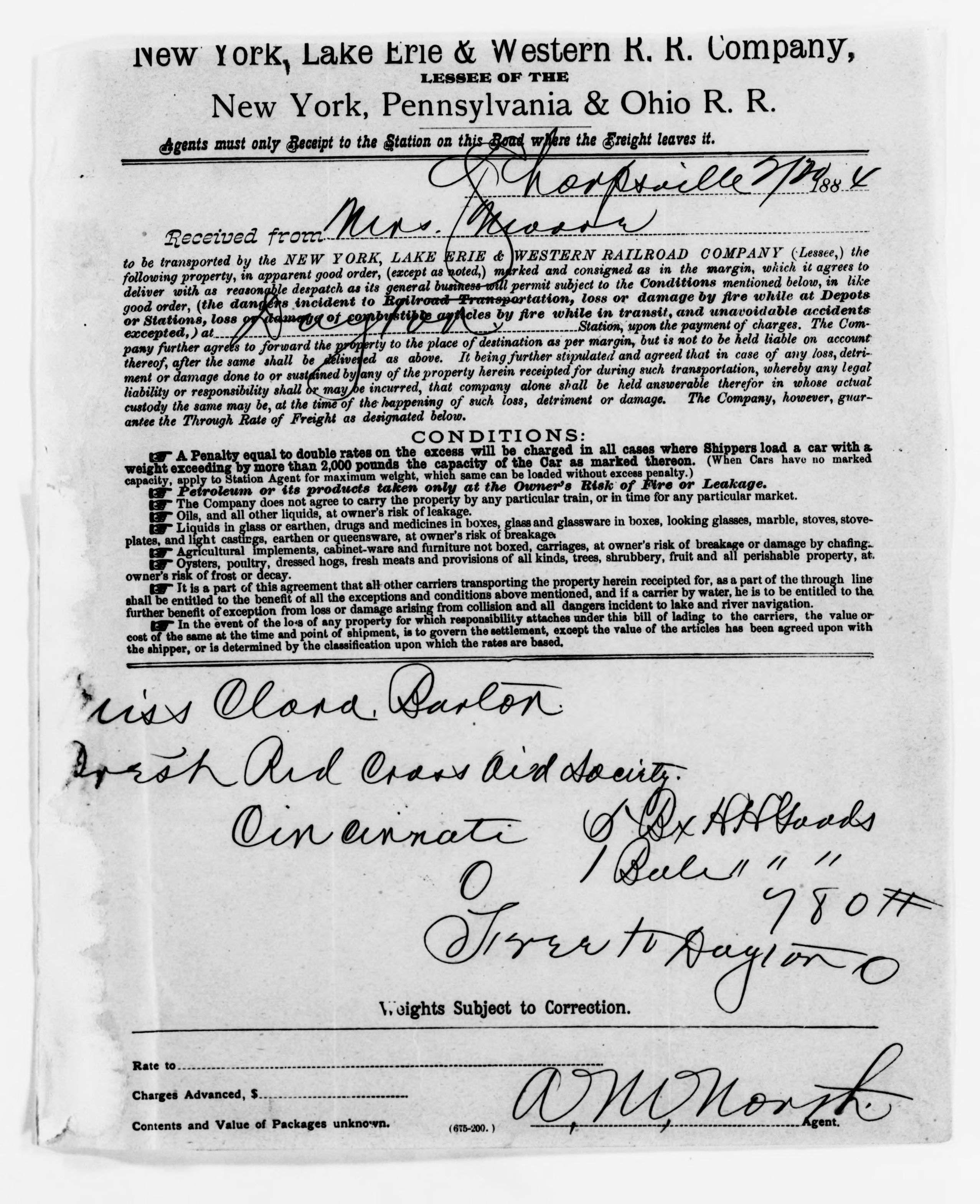 Scanned image of the current content page