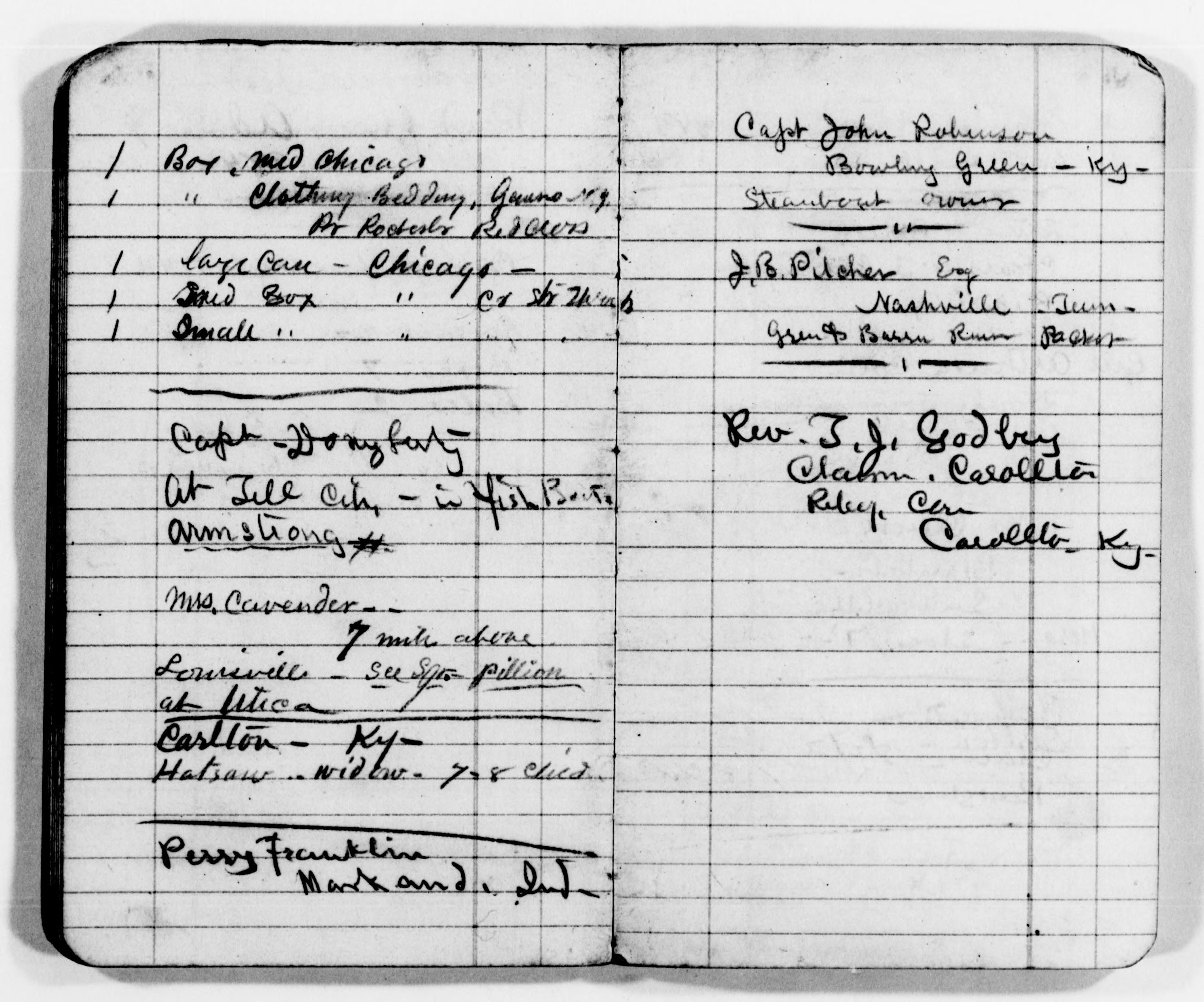 Scanned image of the current content page