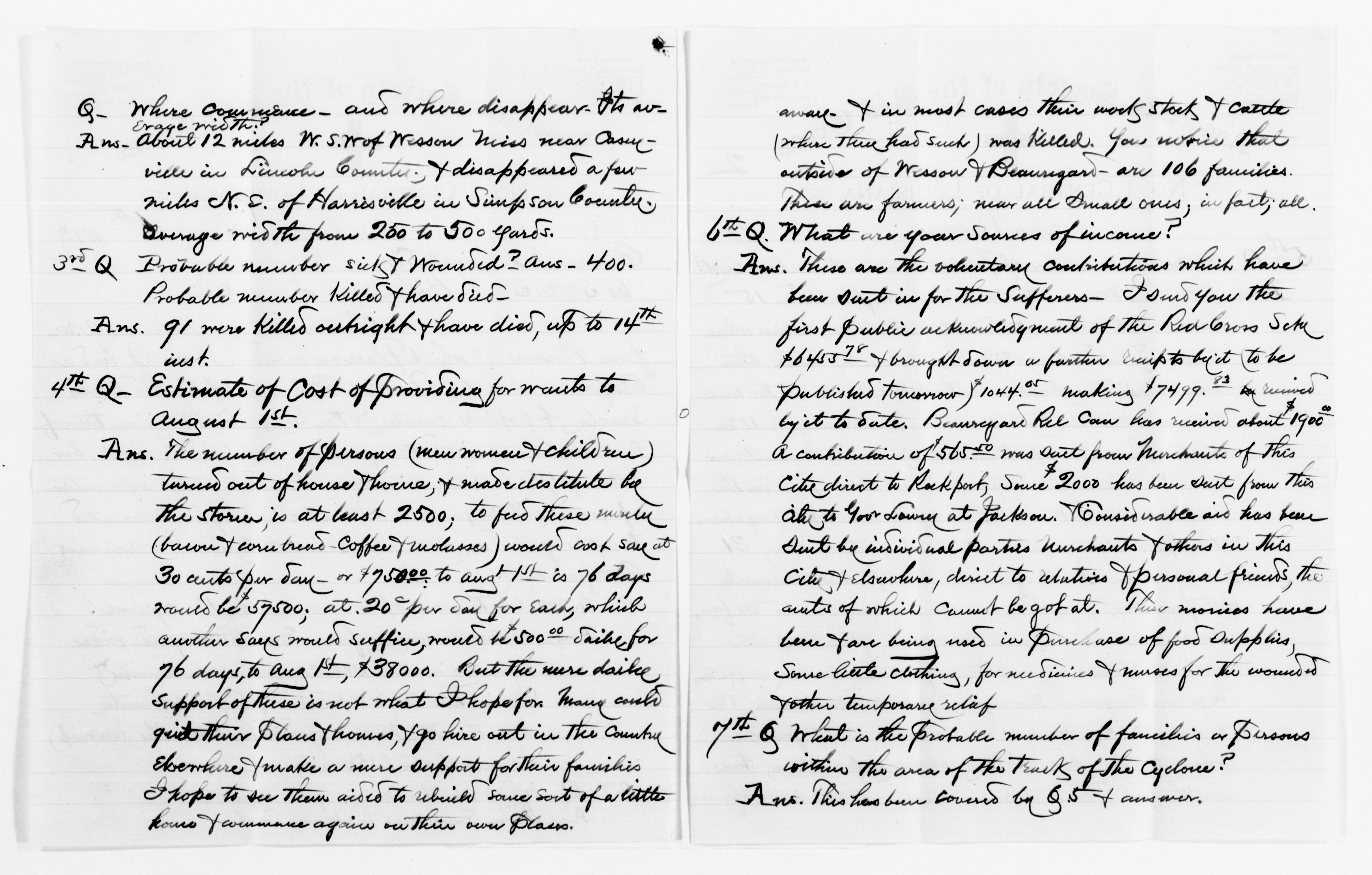 Scanned image of the current content page