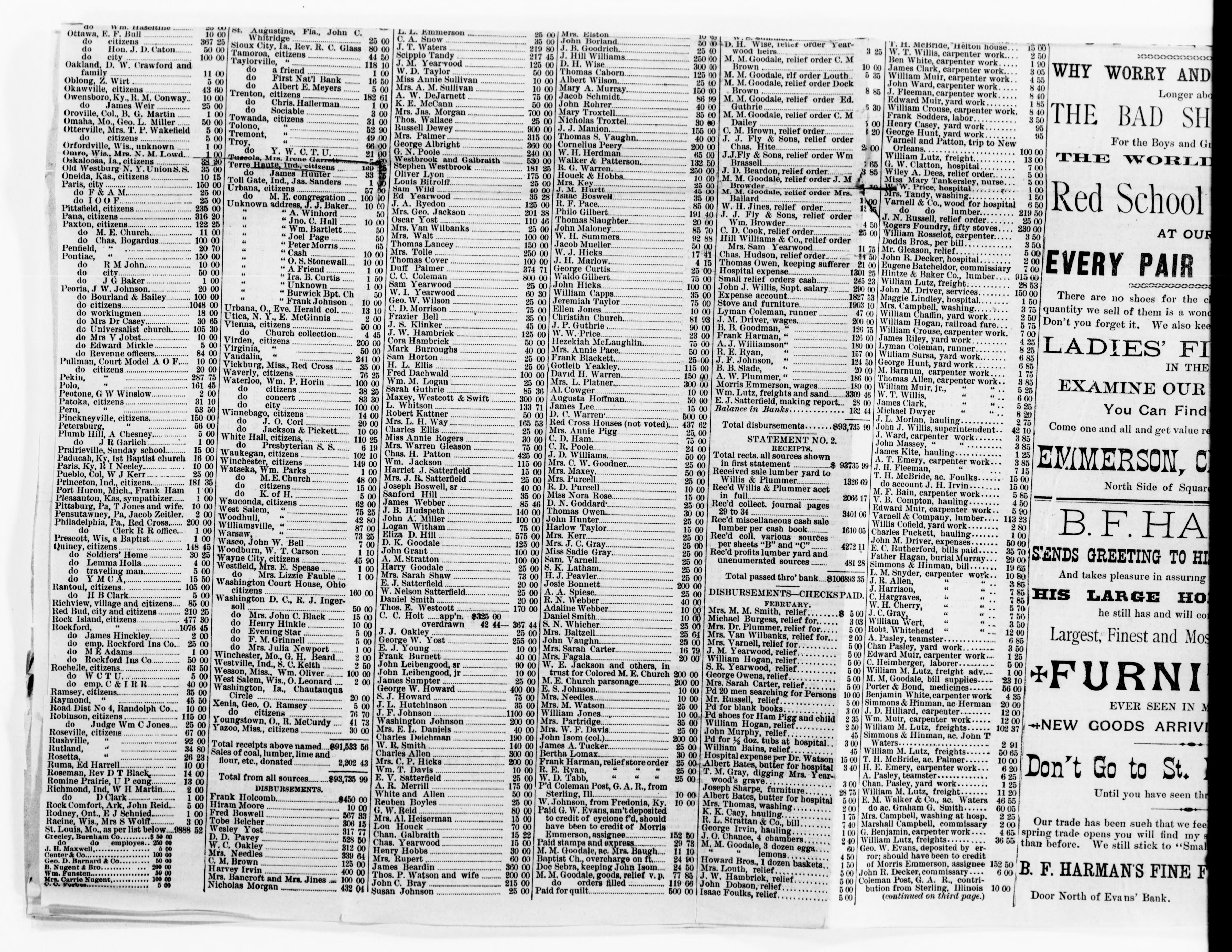 Scanned image of the current content page