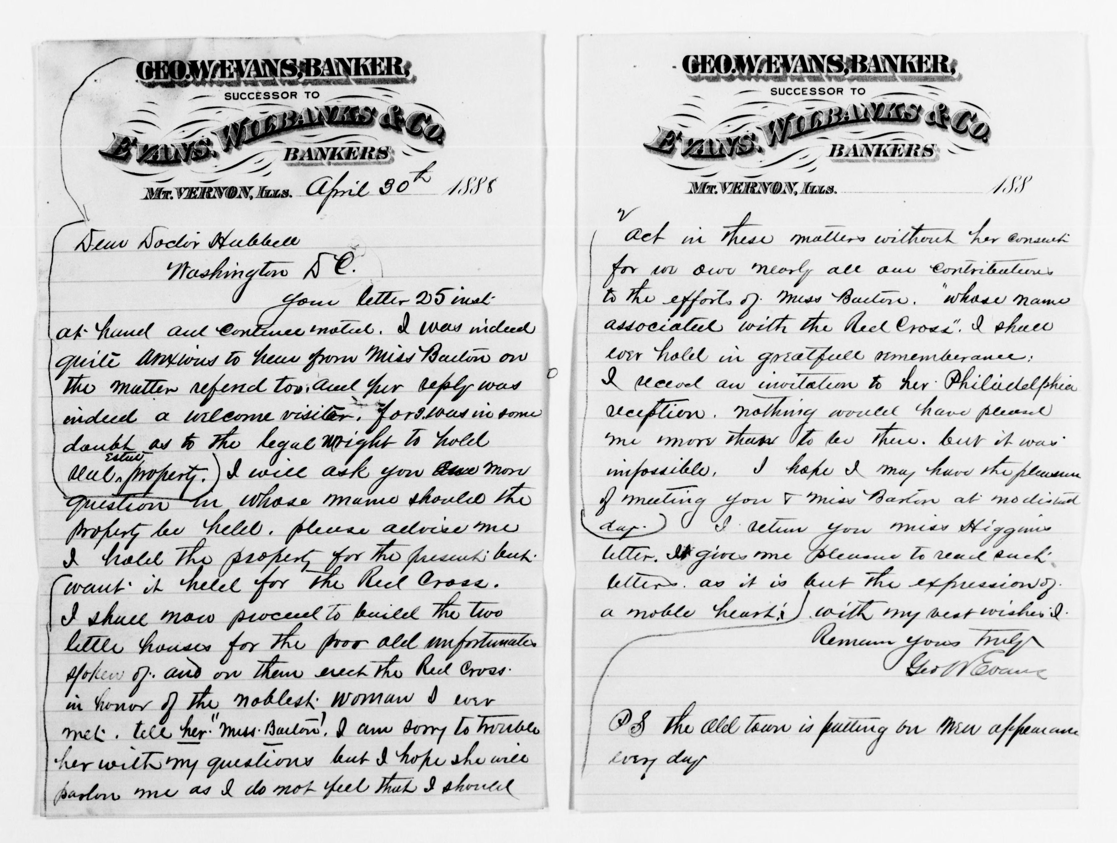 Scanned image of the current content page