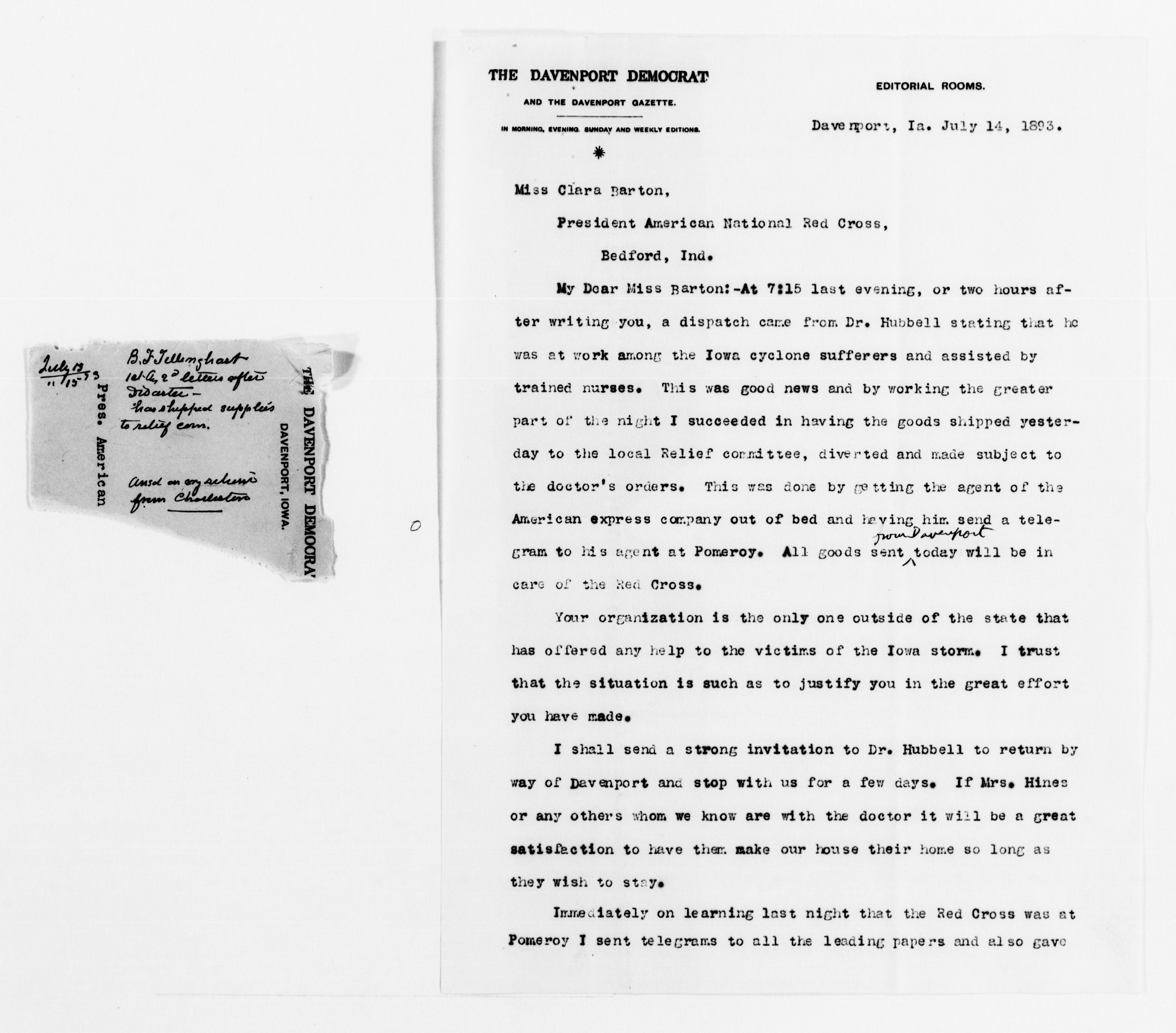 Scanned image of the current content page