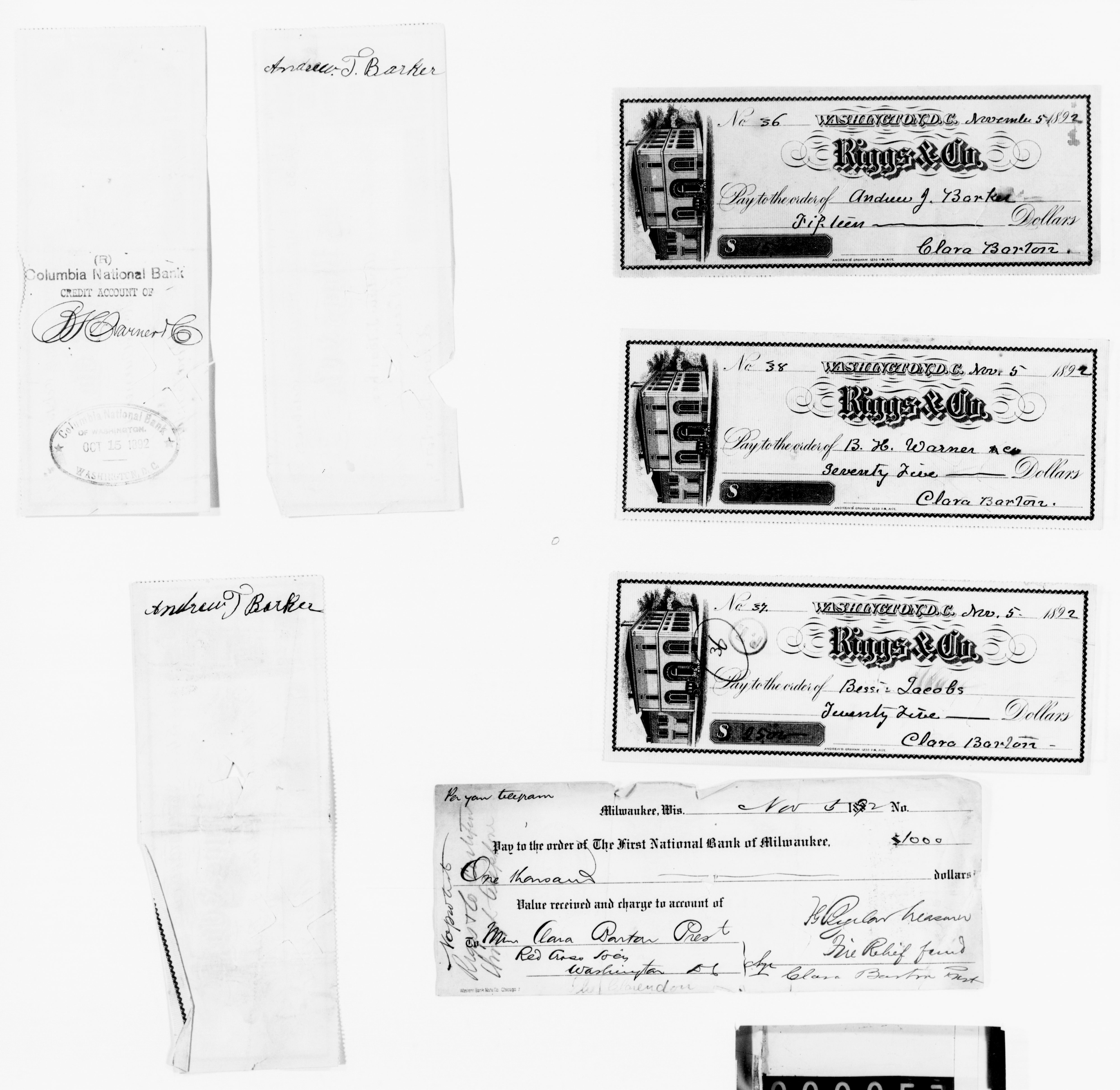 Scanned image of the current content page