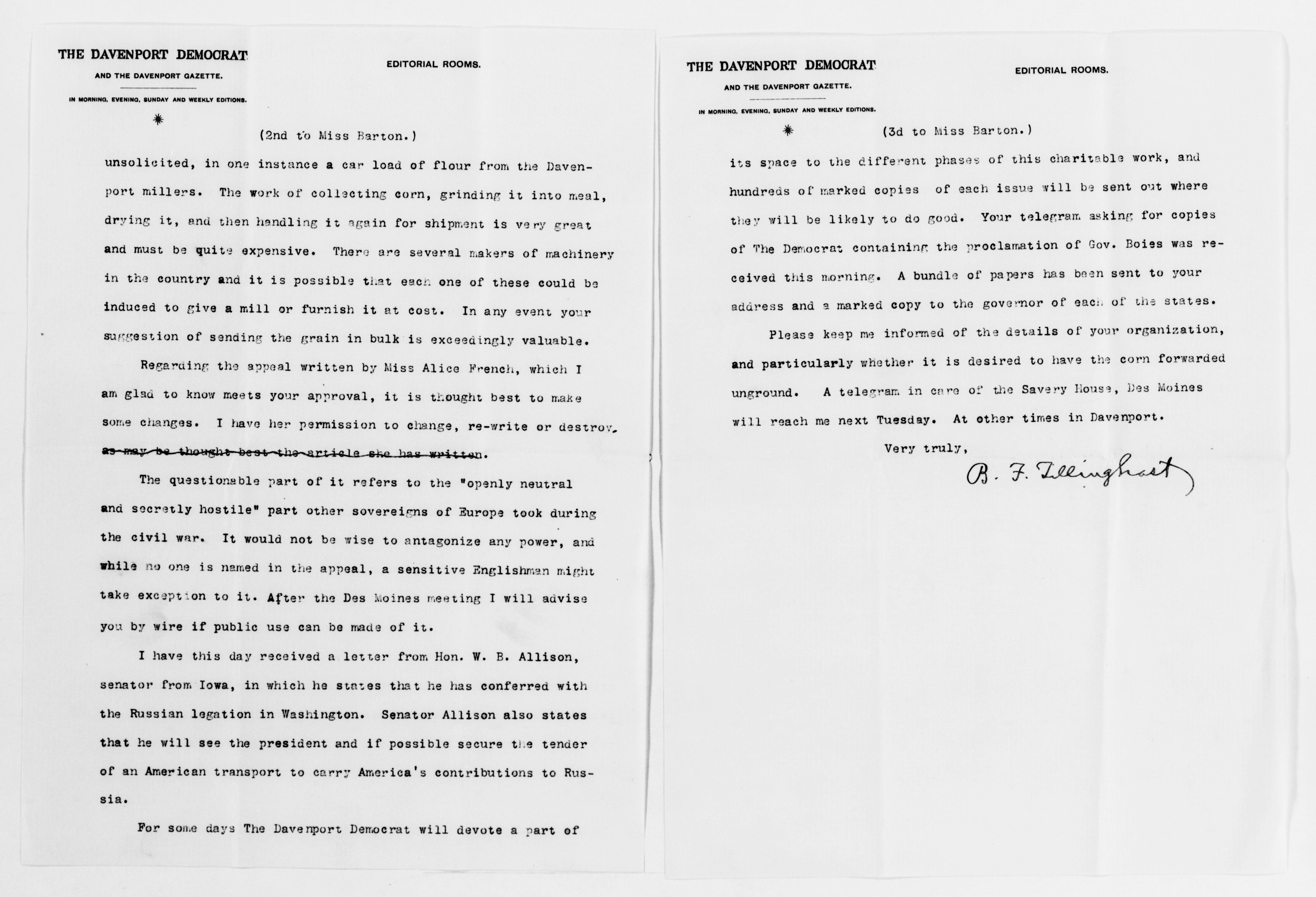 Scanned image of the current content page