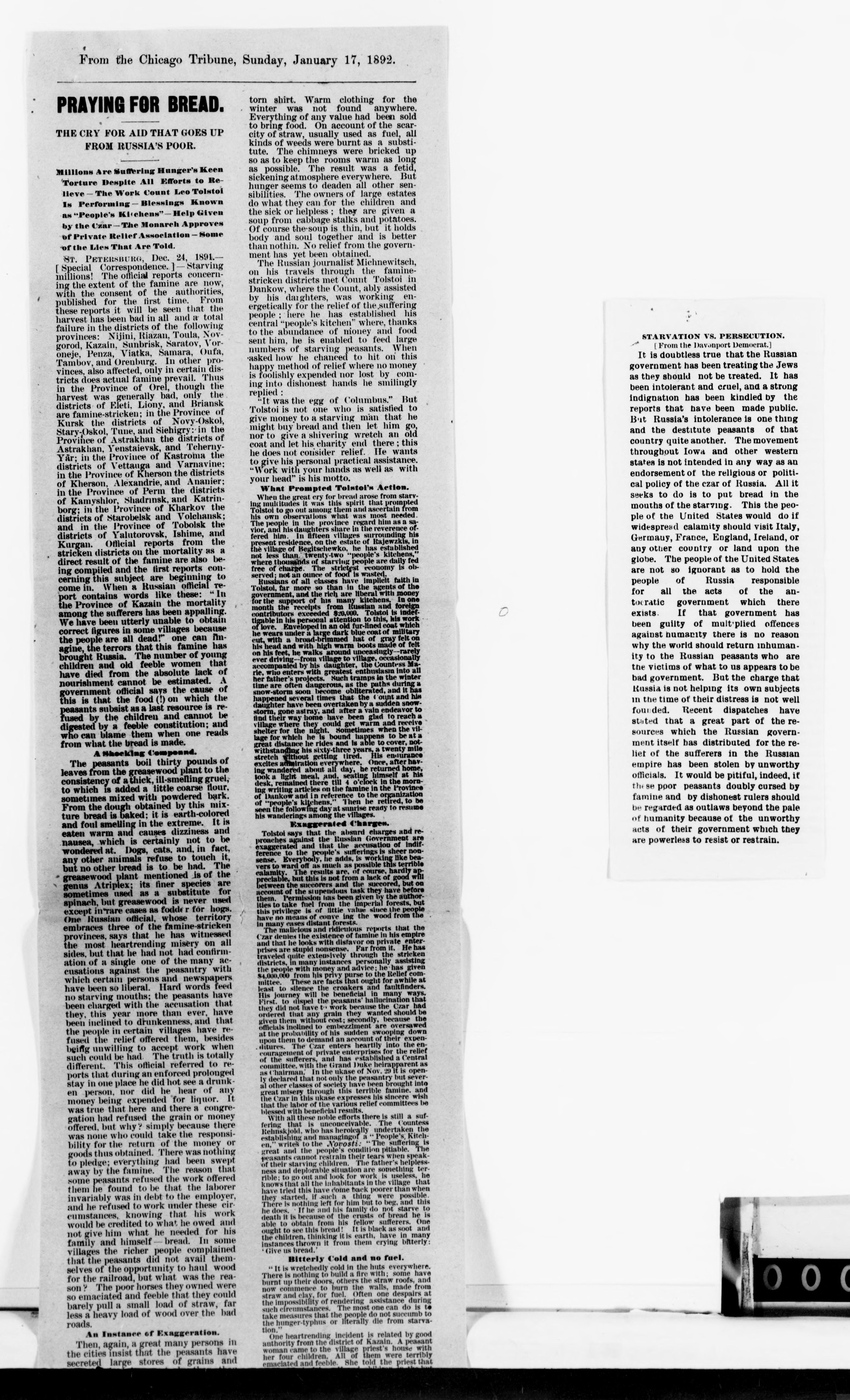 Scanned image of the current content page