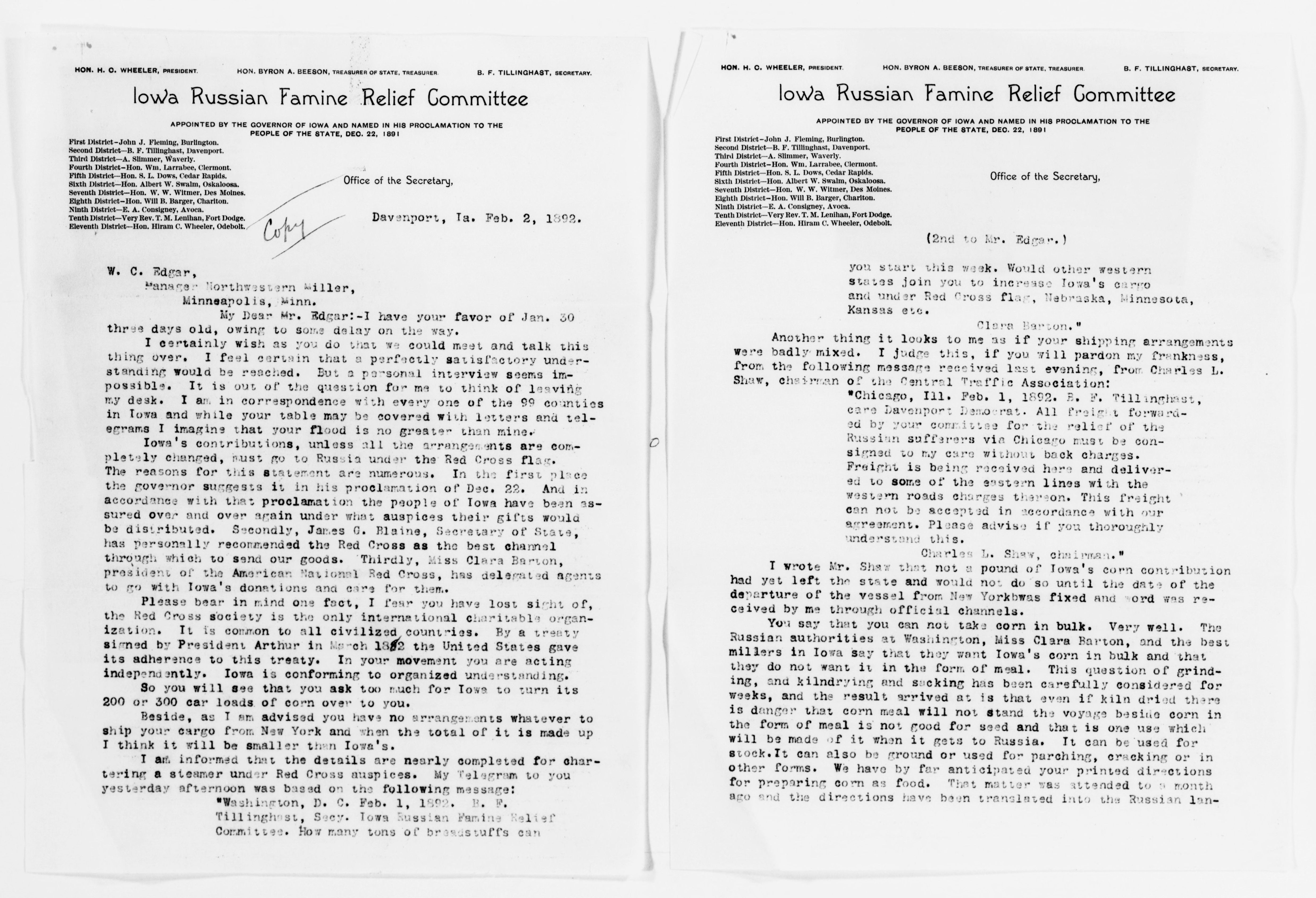 Scanned image of the current content page