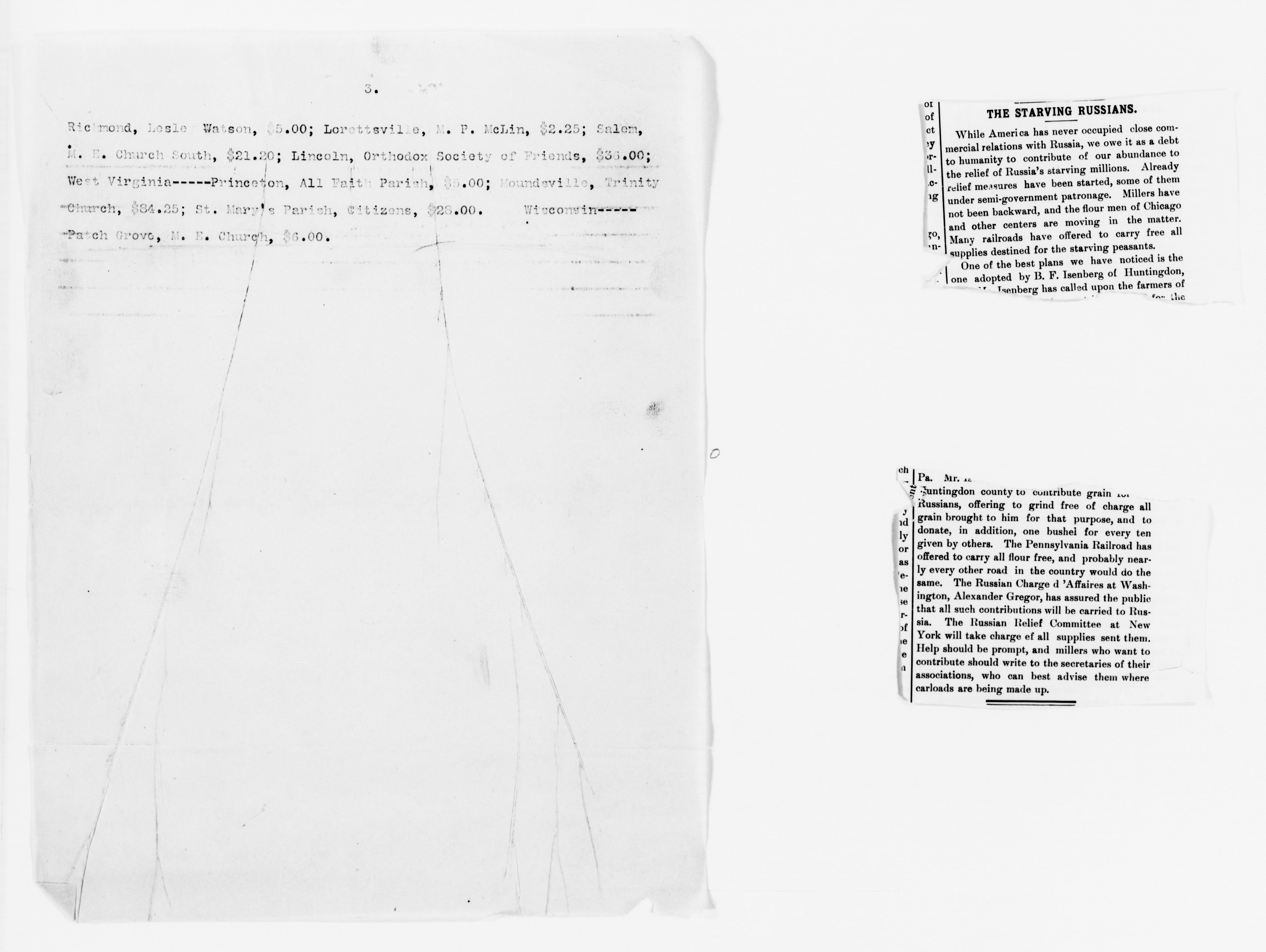 Scanned image of the current content page