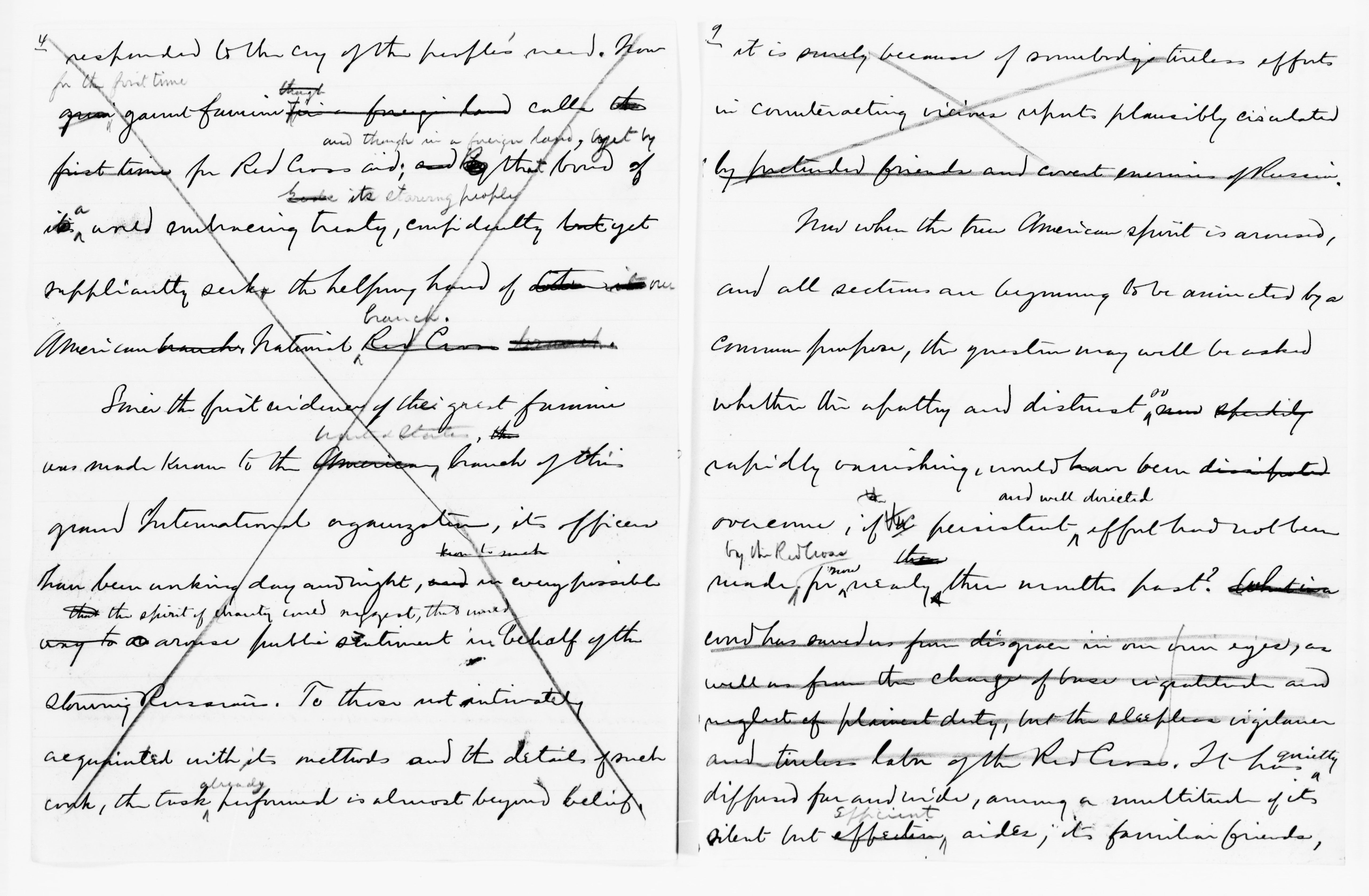 Scanned image of the current content page