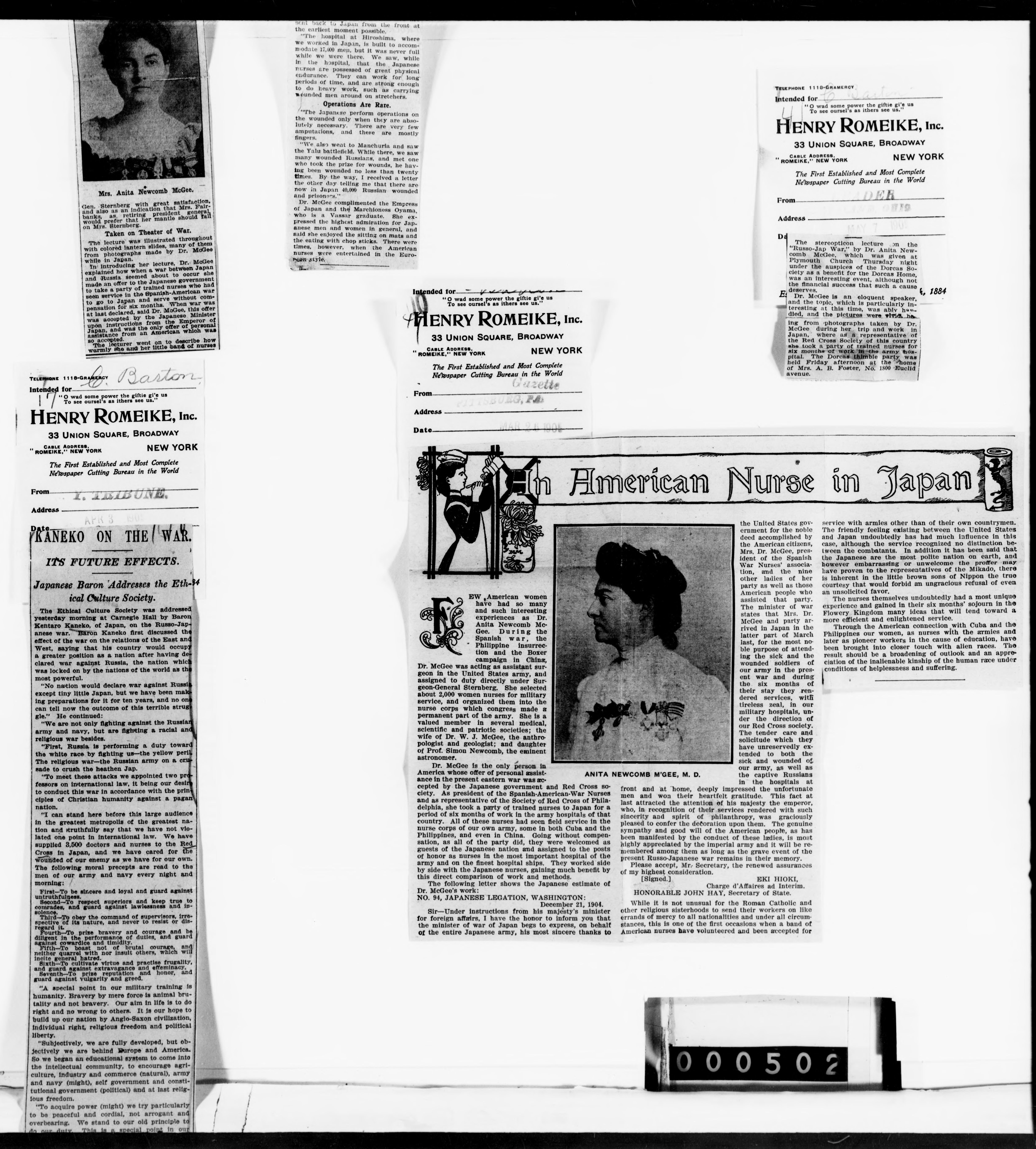 Scanned image of the current content page