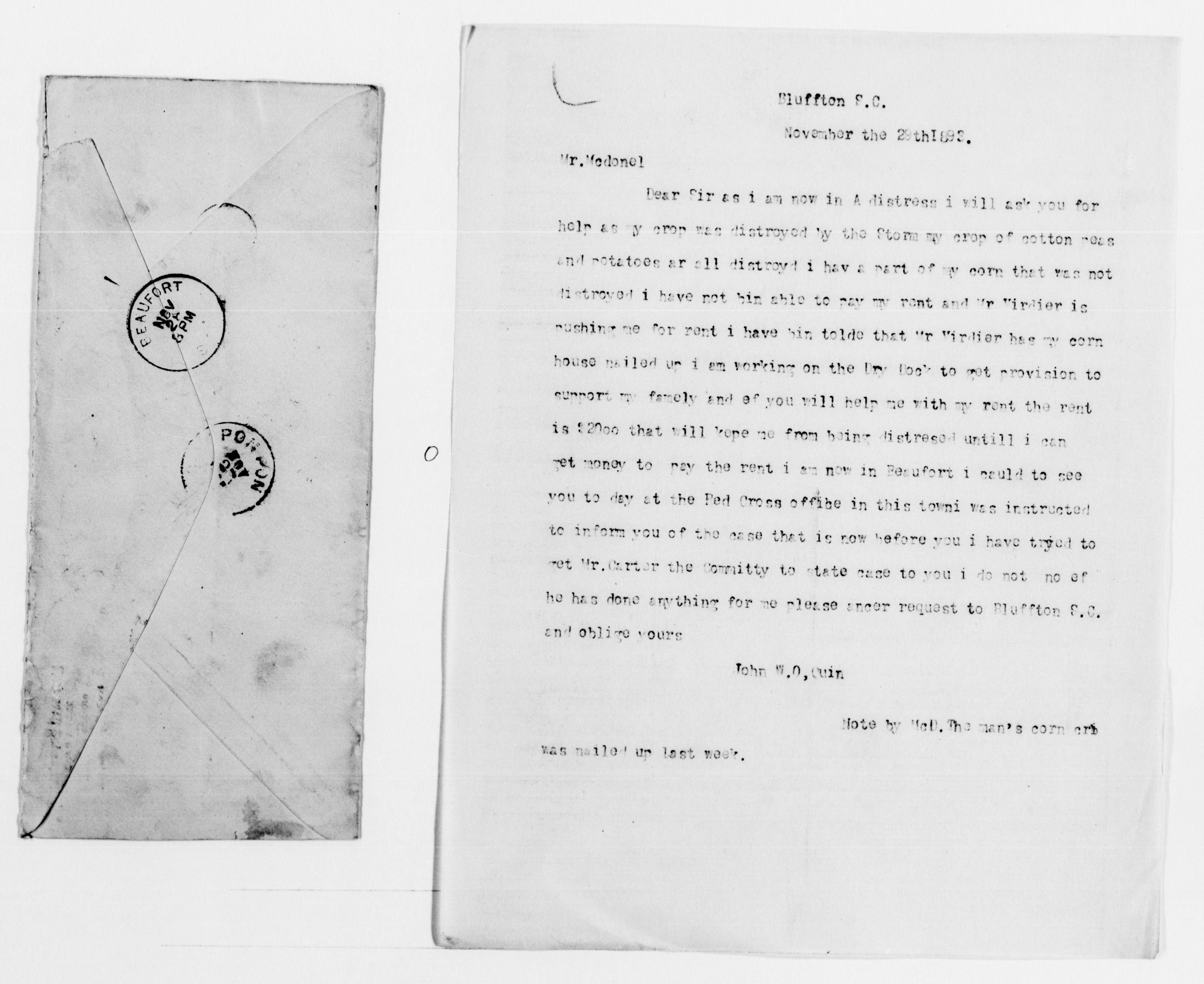 Scanned image of the current content page