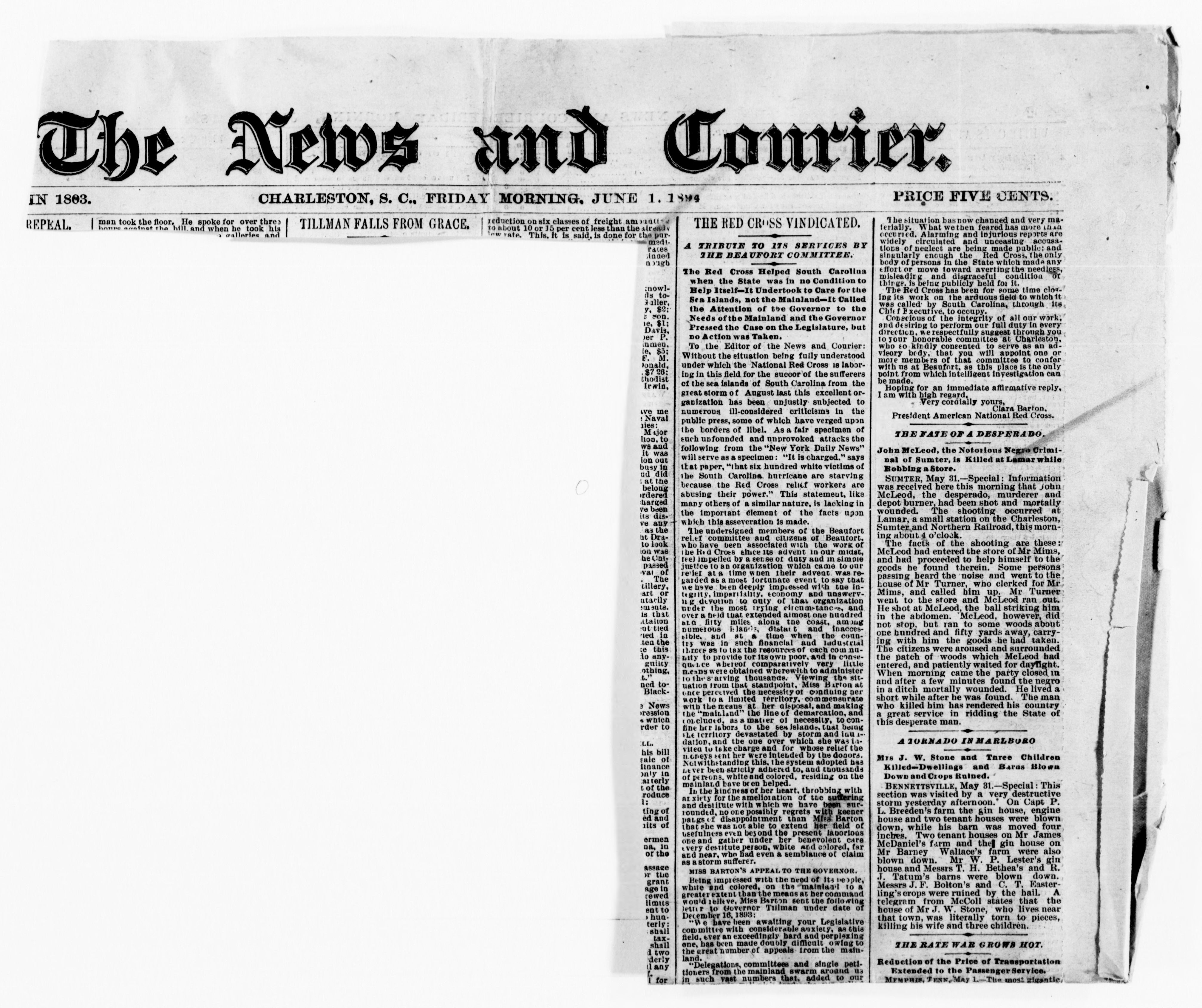 Scanned image of the current content page