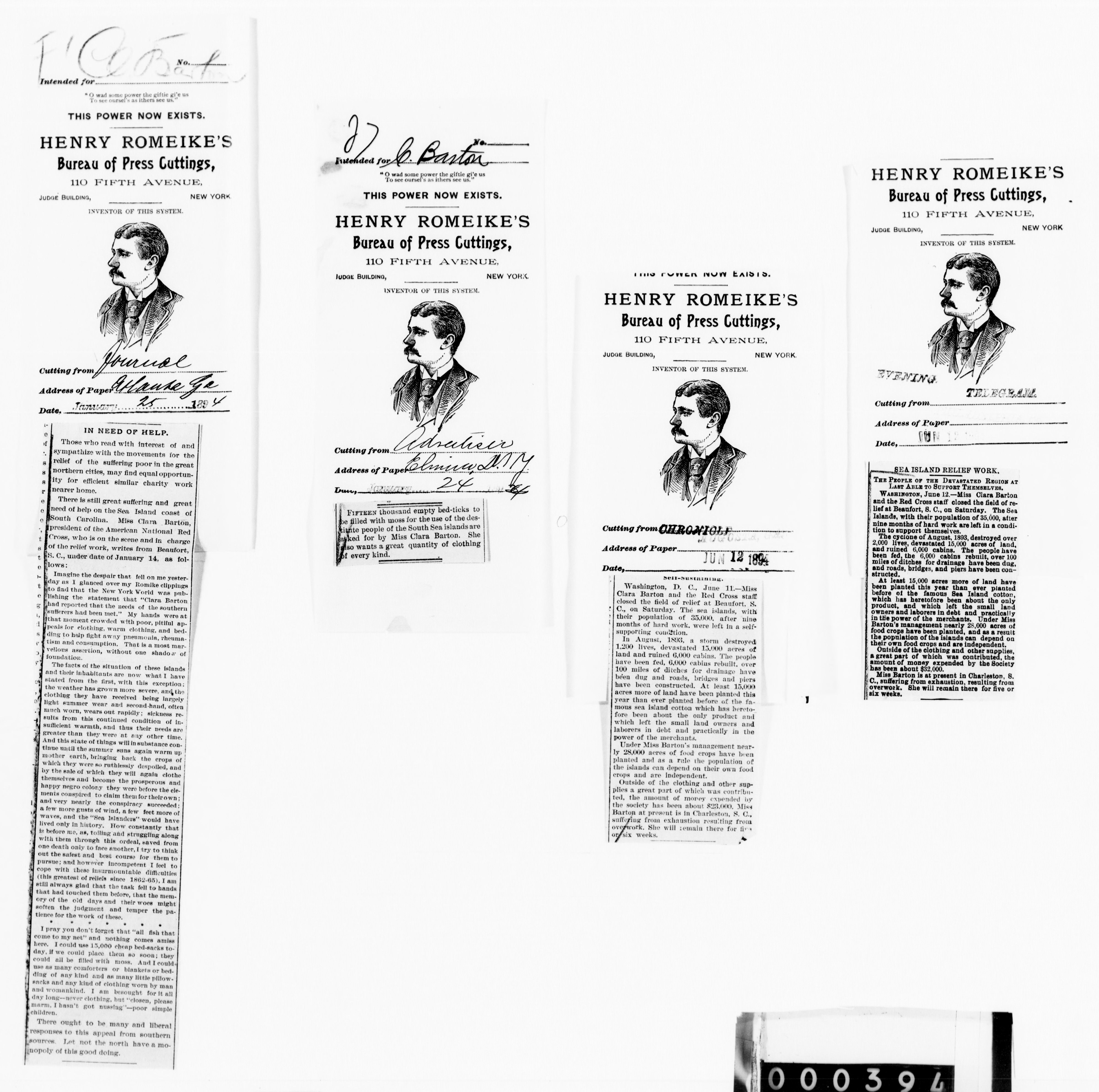 Scanned image of the current content page