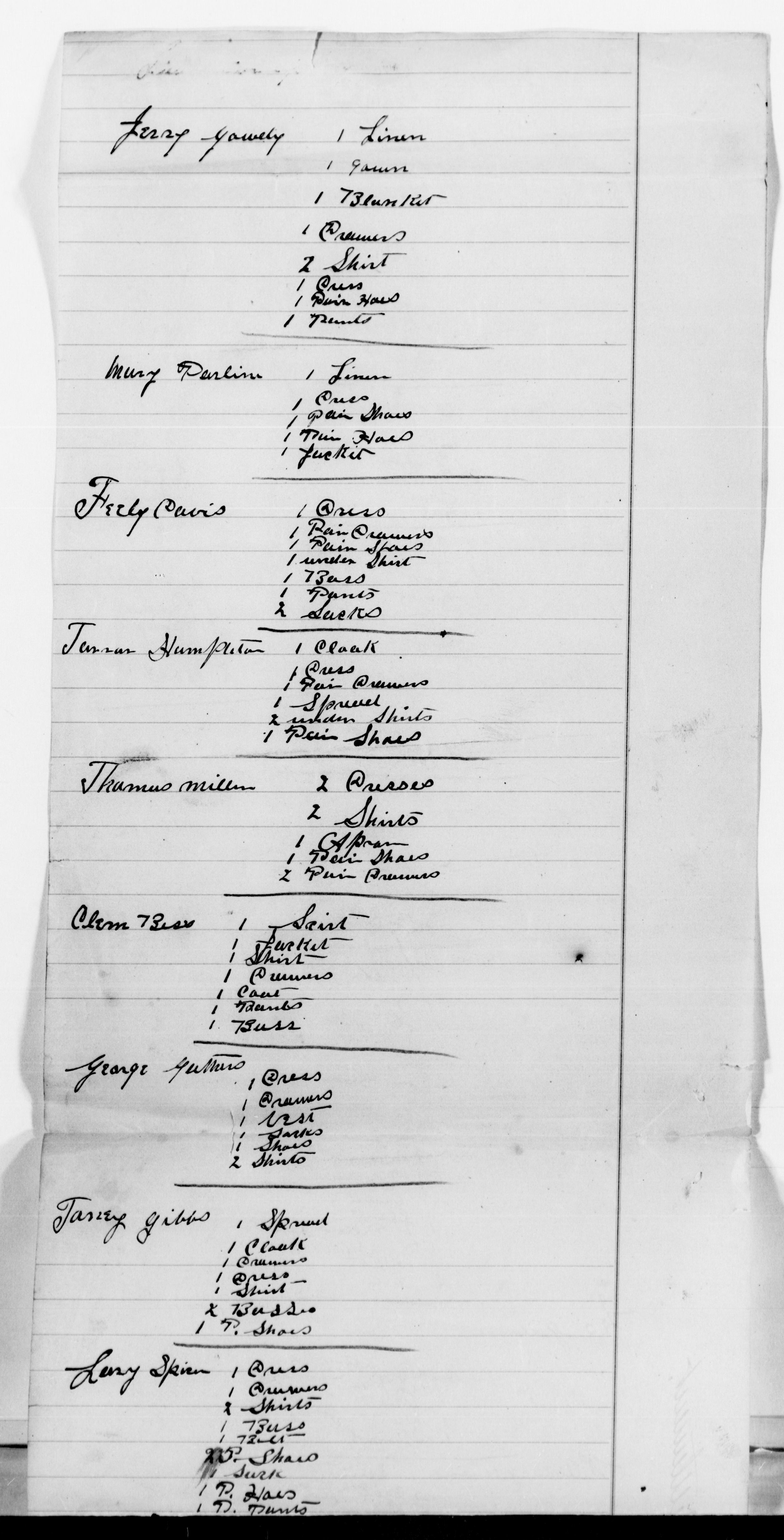 Scanned image of the current content page