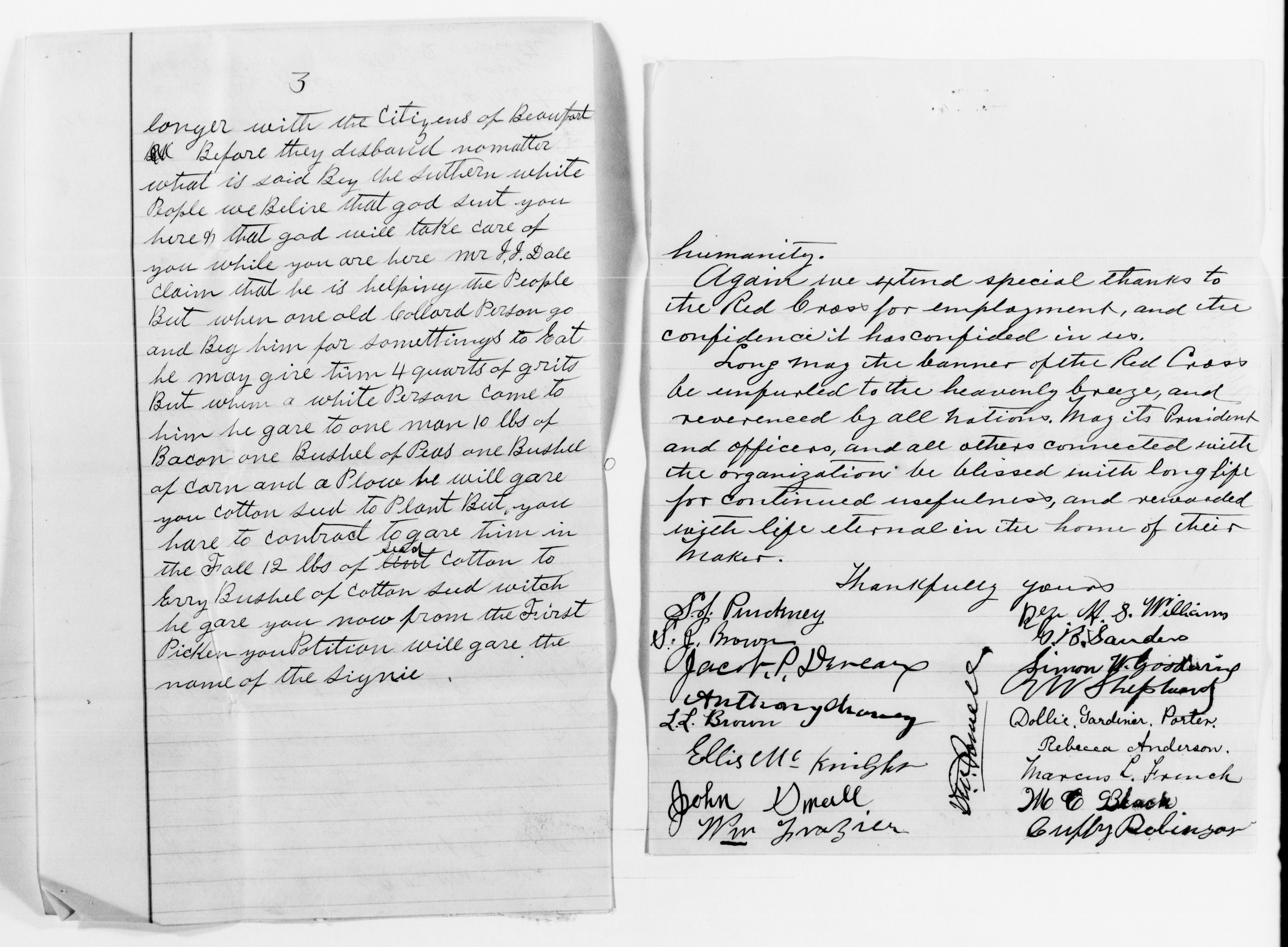 Scanned image of the current content page