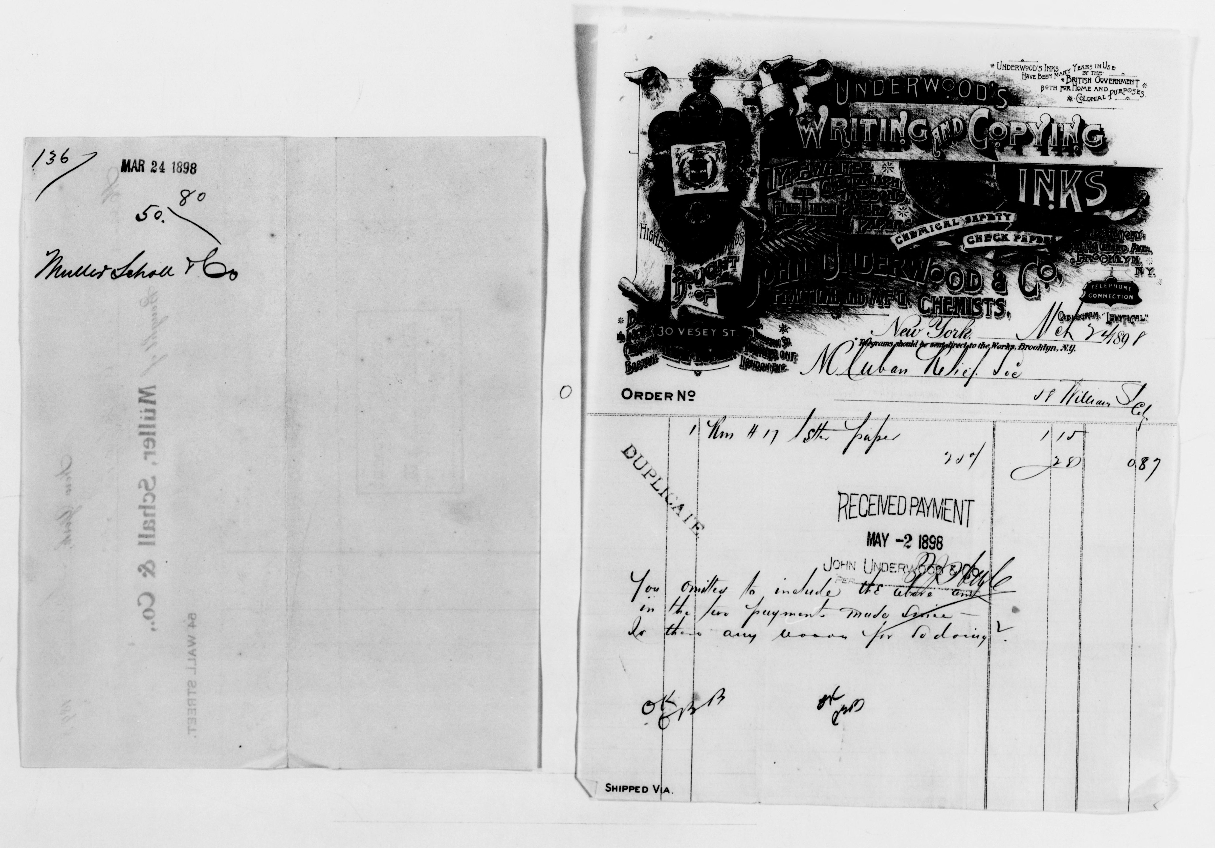 Scanned image of the current content page