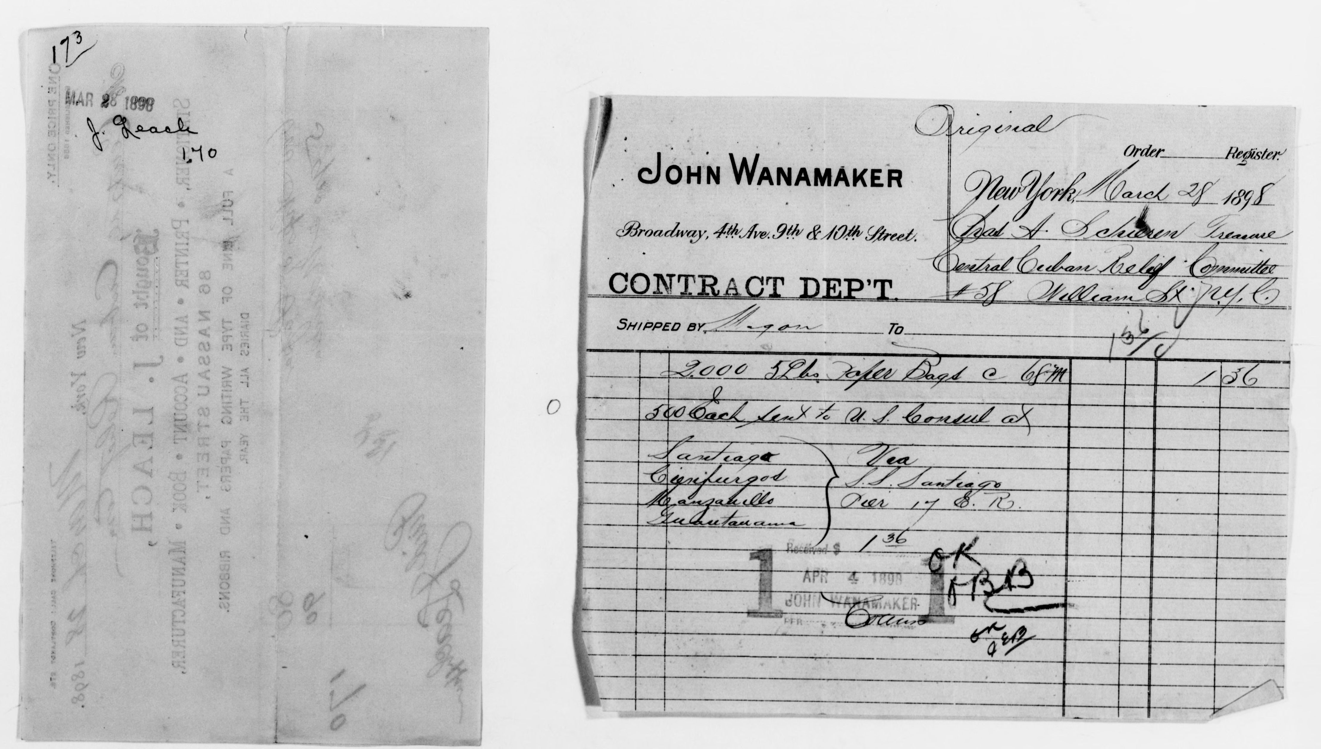 Scanned image of the current content page