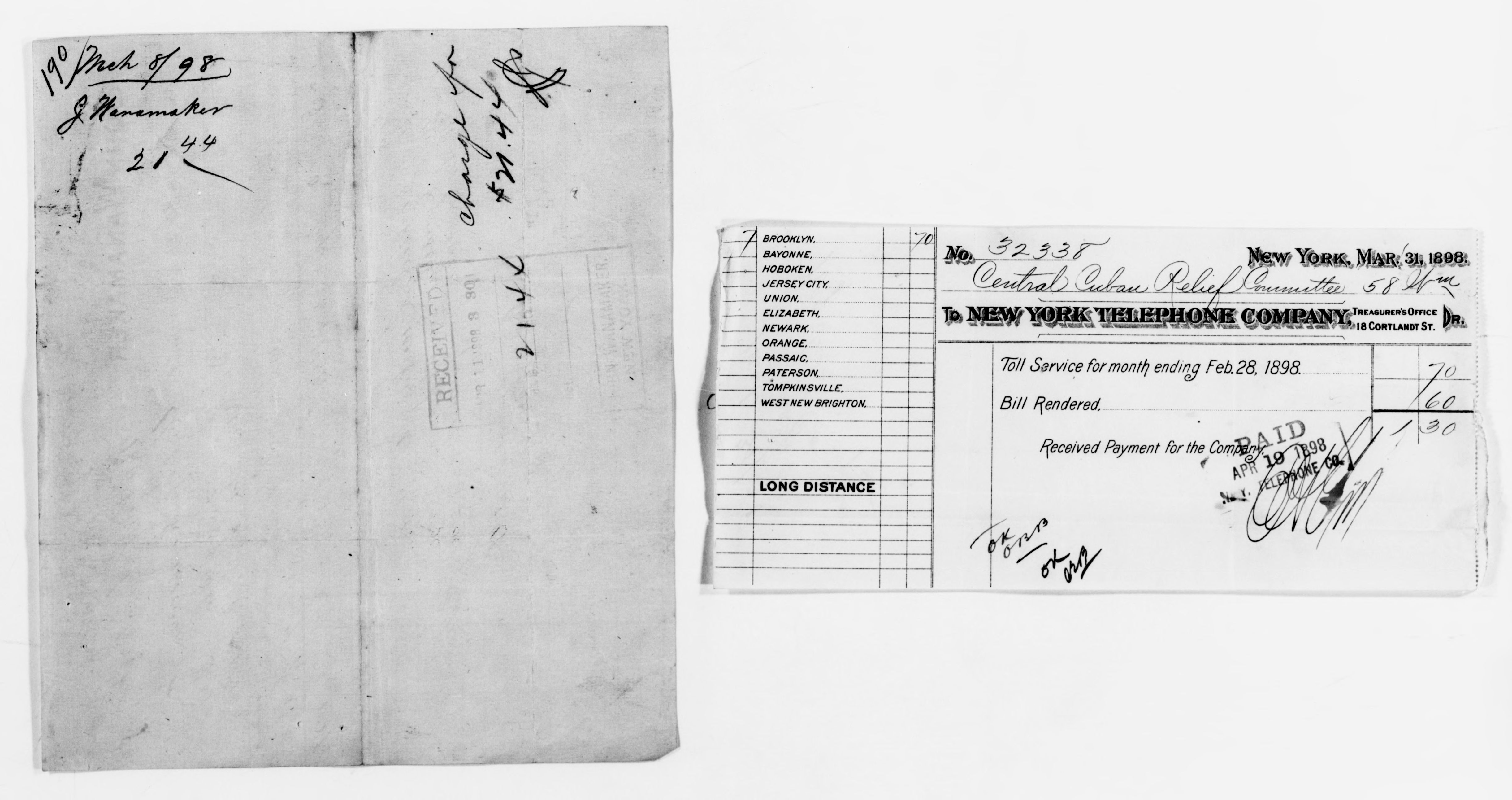 Scanned image of the current content page