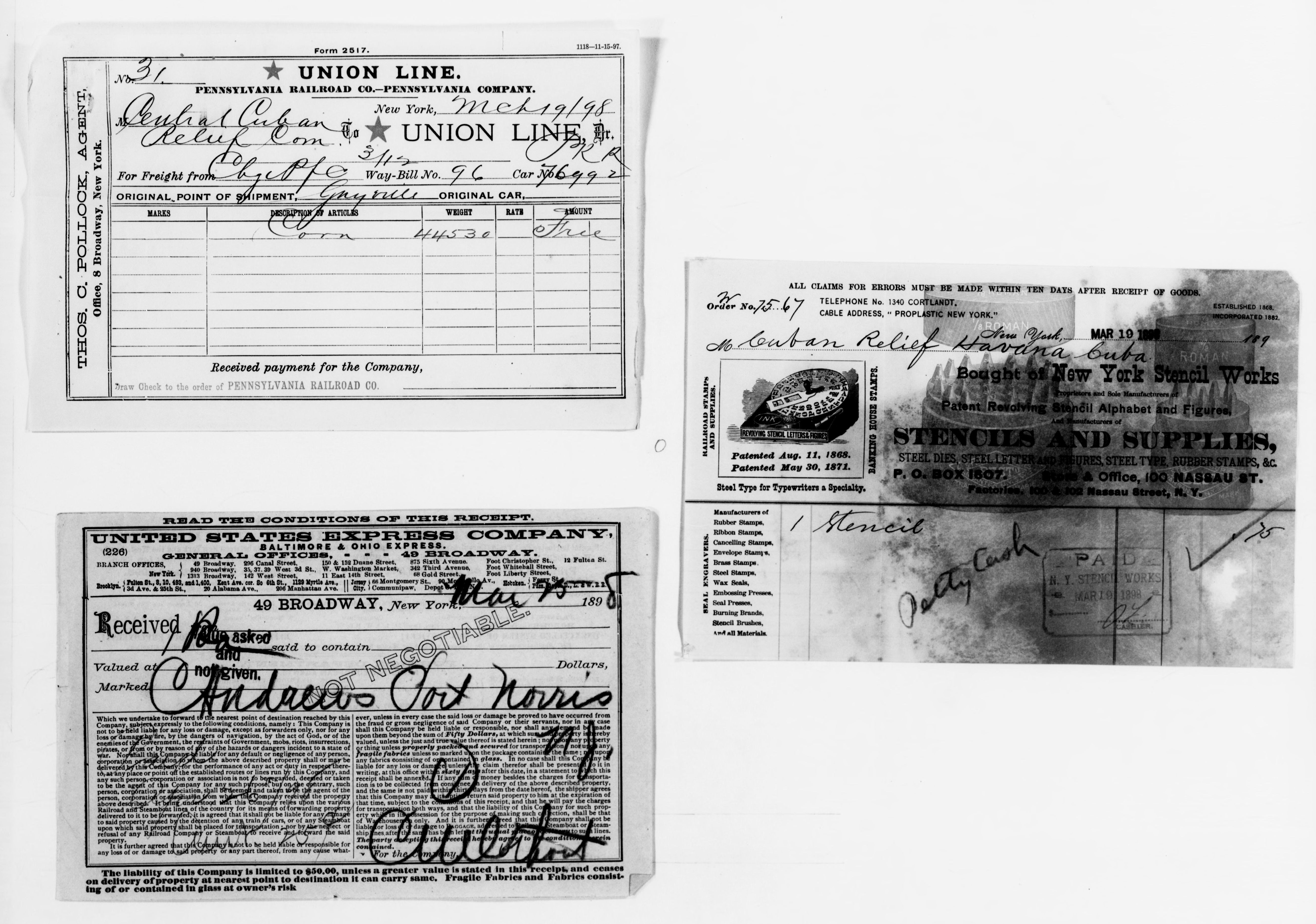 Scanned image of the current content page