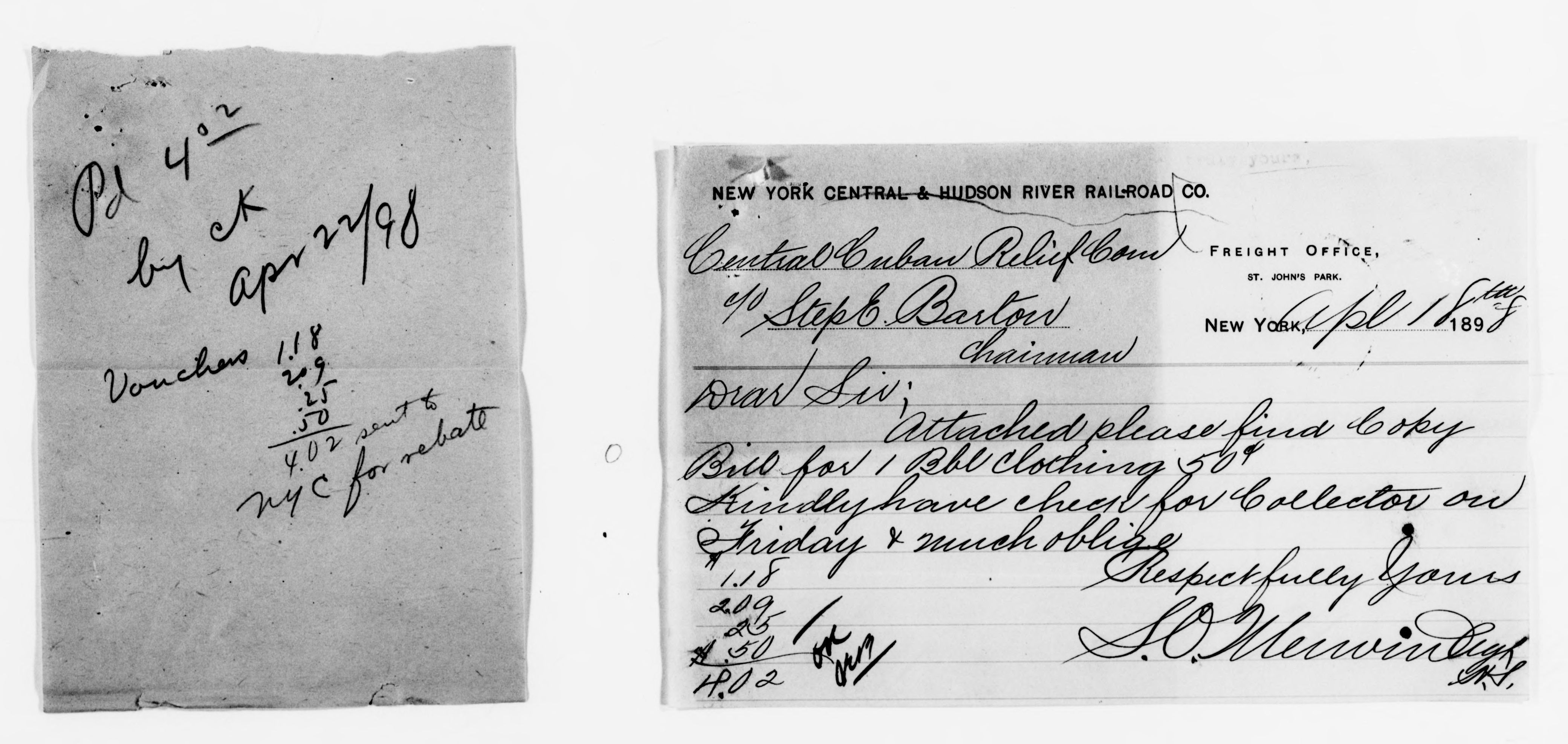 Scanned image of the current content page