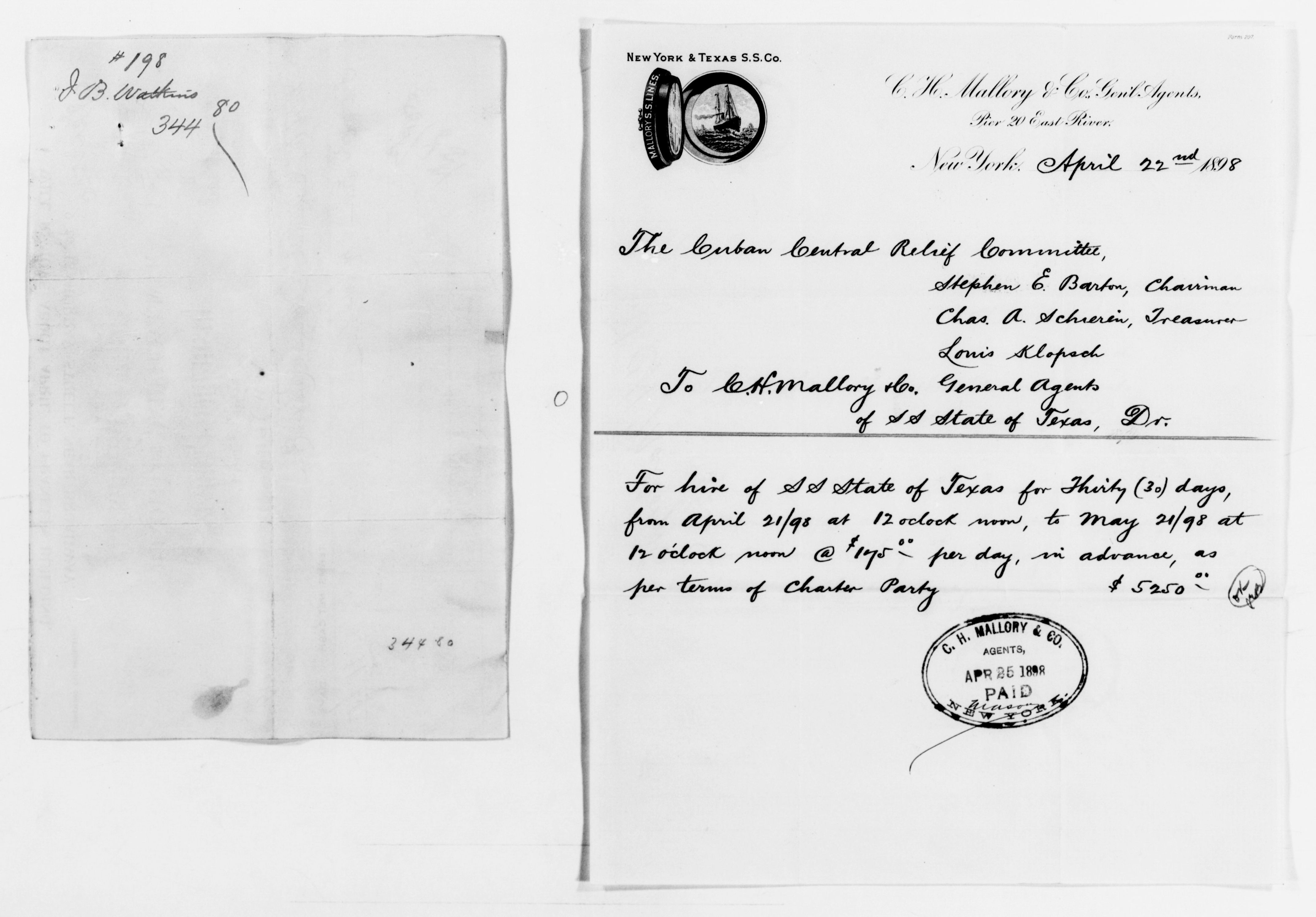 Scanned image of the current content page