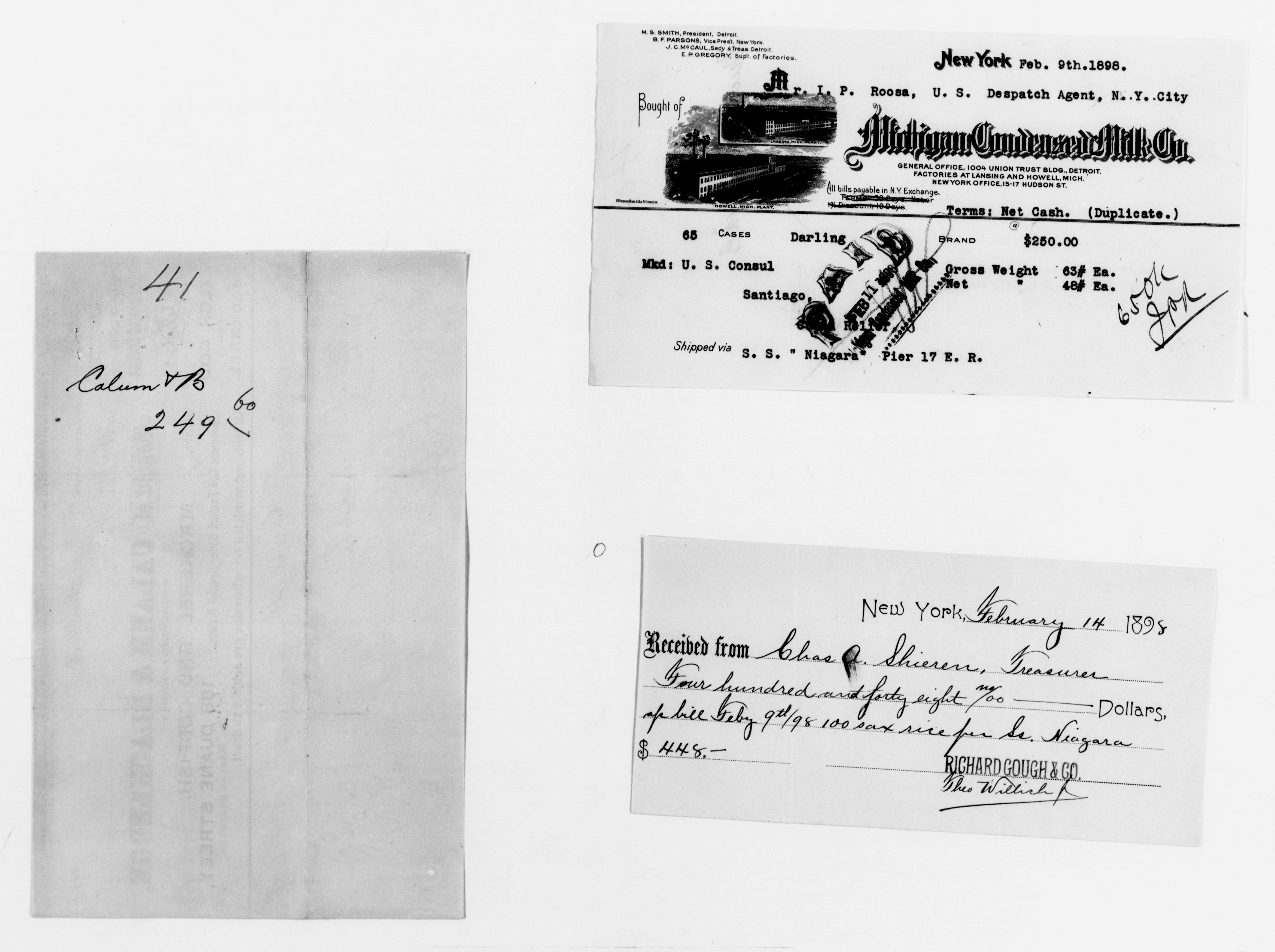 Scanned image of the current content page