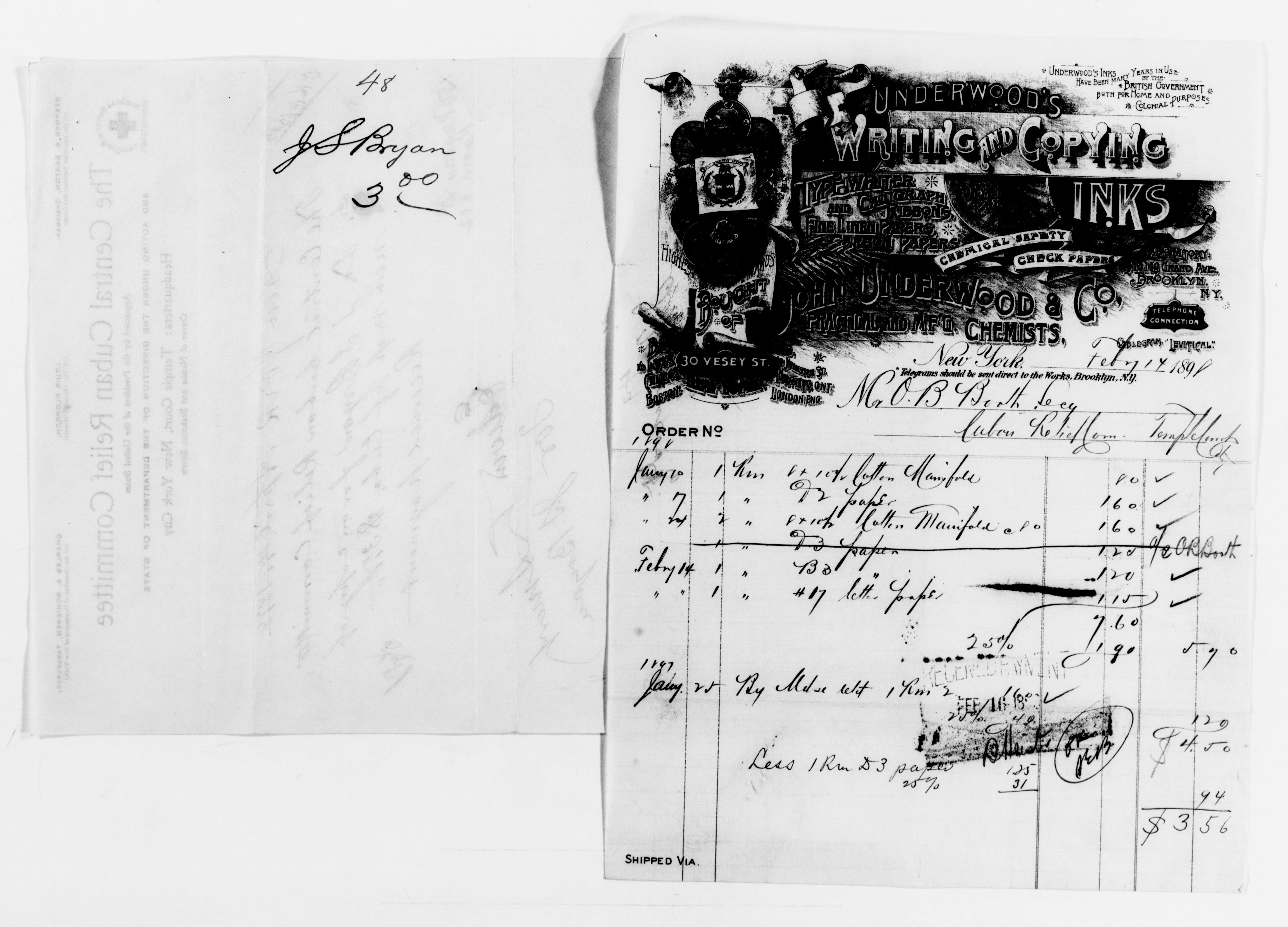 Scanned image of the current content page