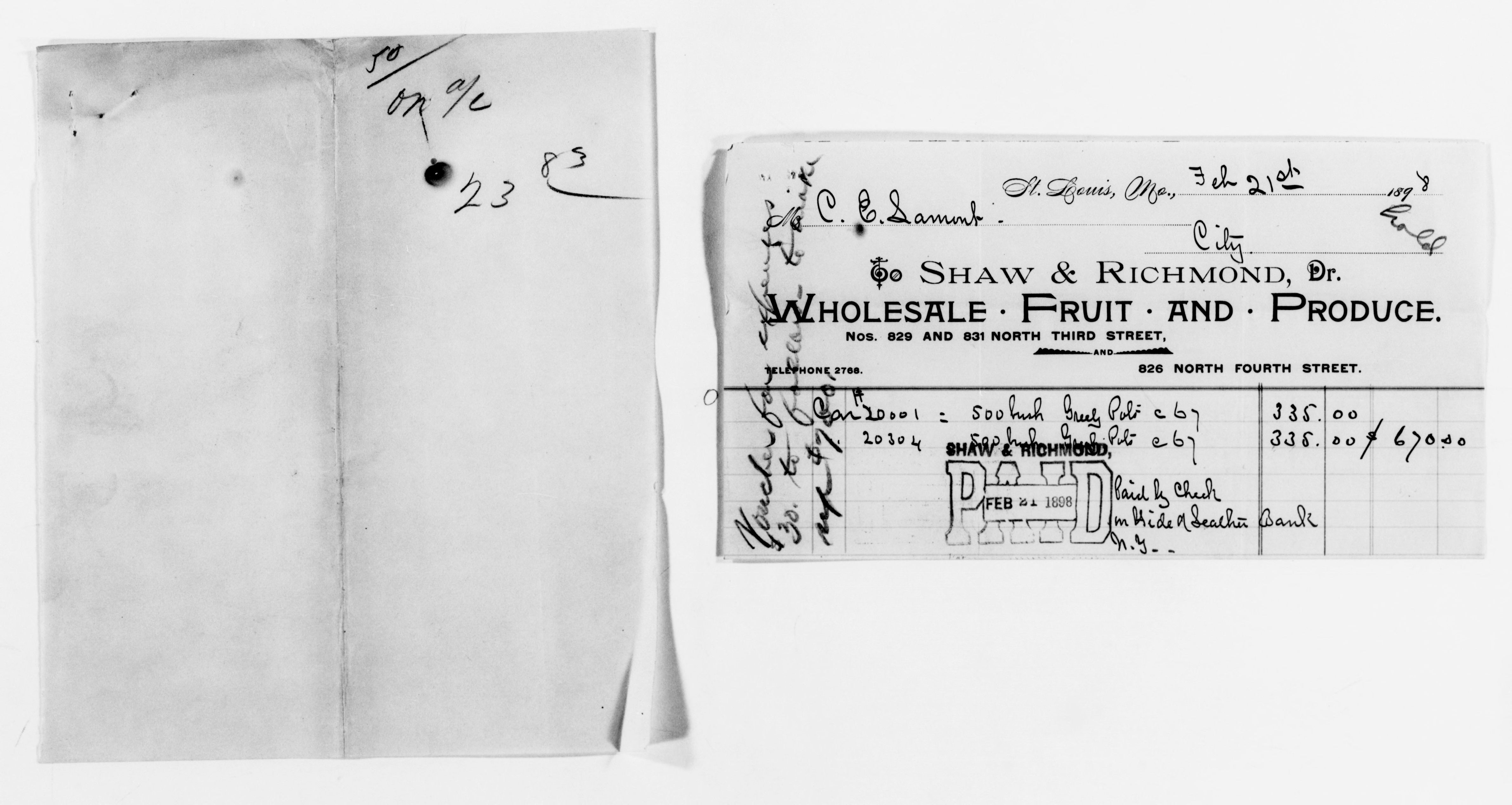 Scanned image of the current content page