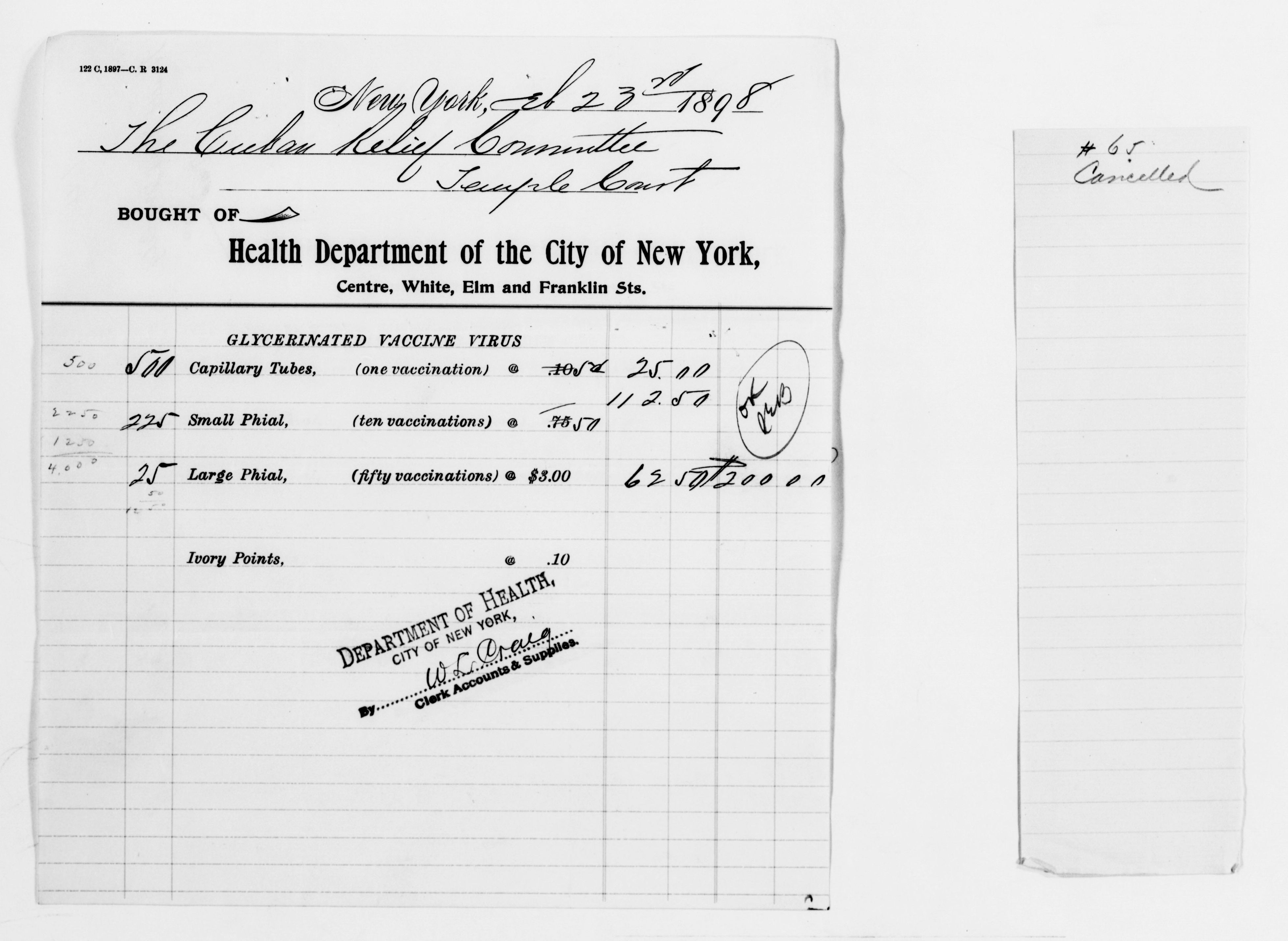 Scanned image of the current content page