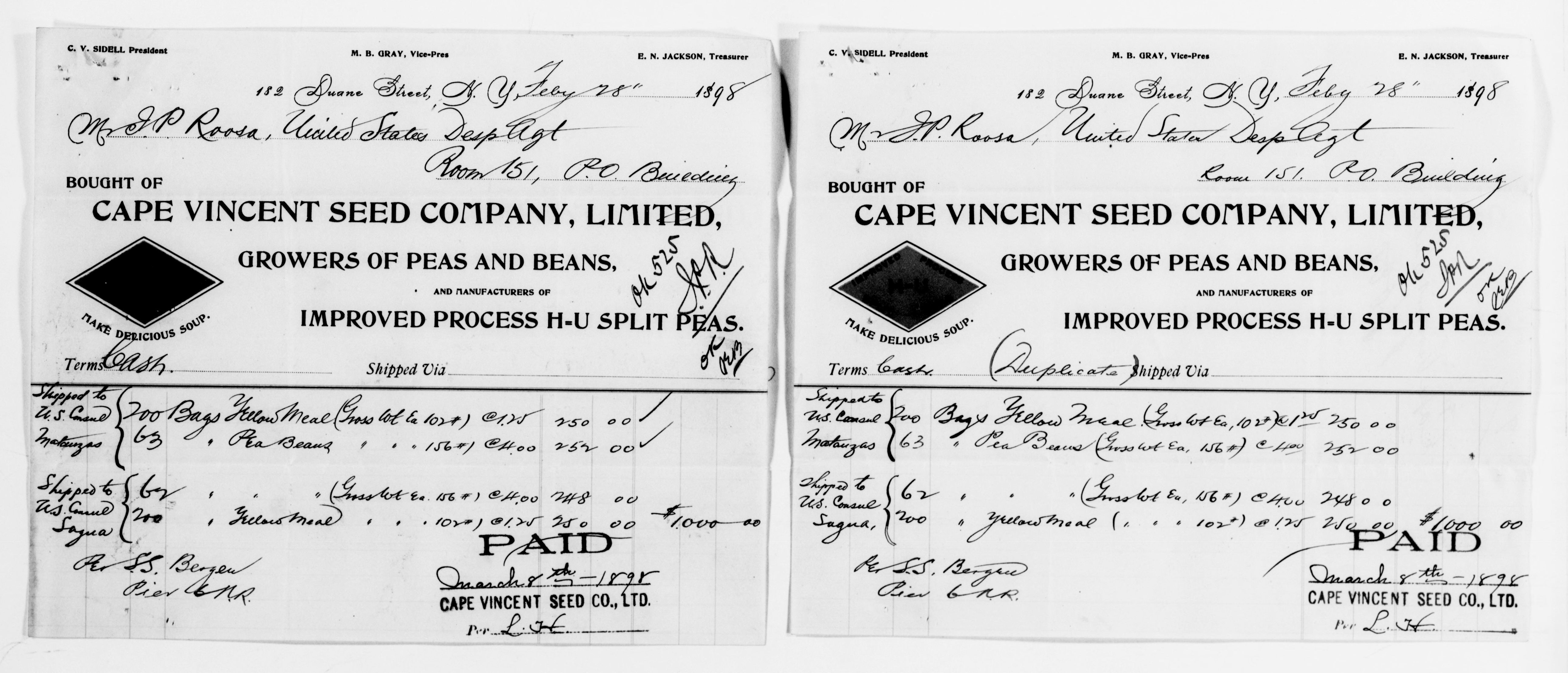 Scanned image of the current content page